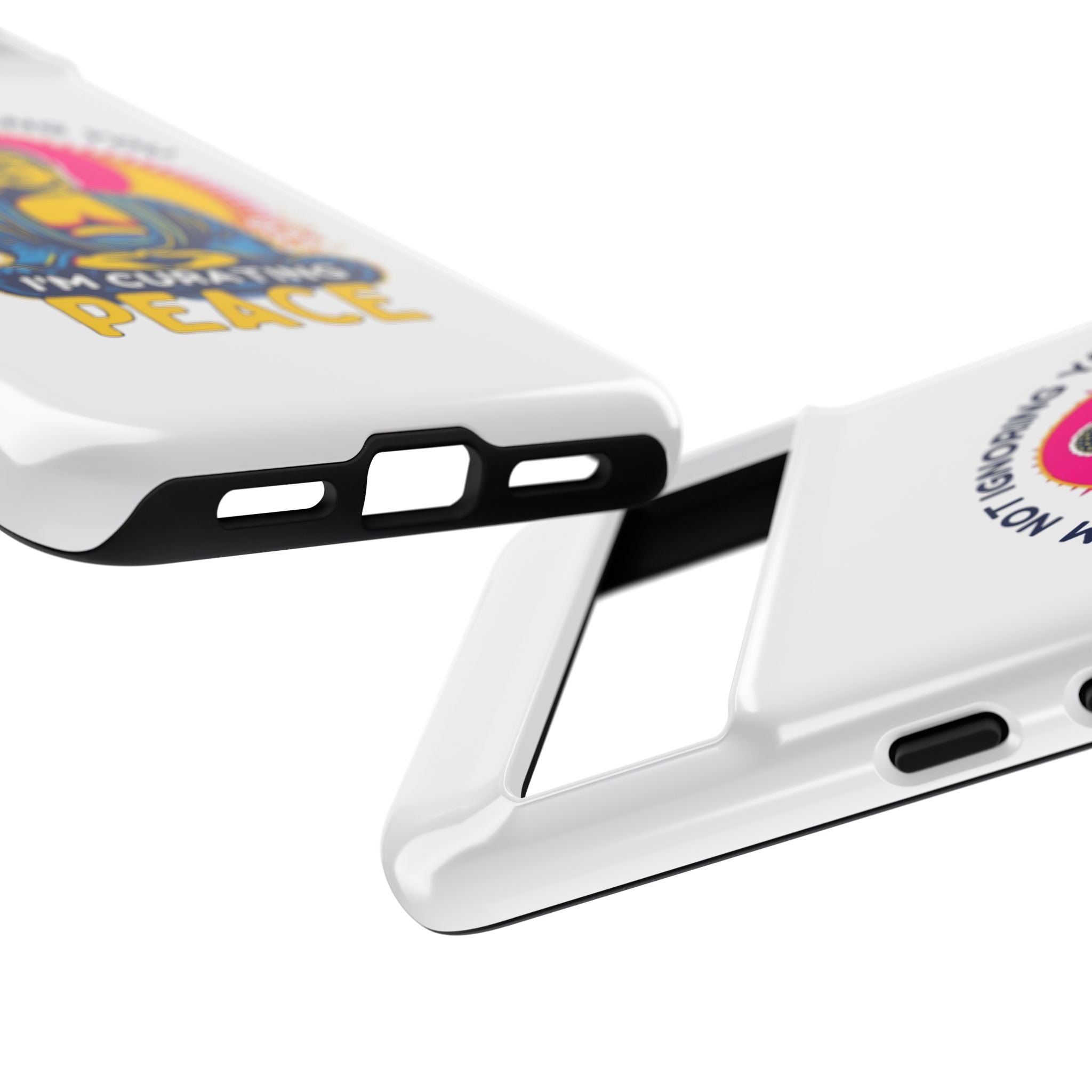 I'm not Ignoring You I'm Curating Peace, Tough Phone Case