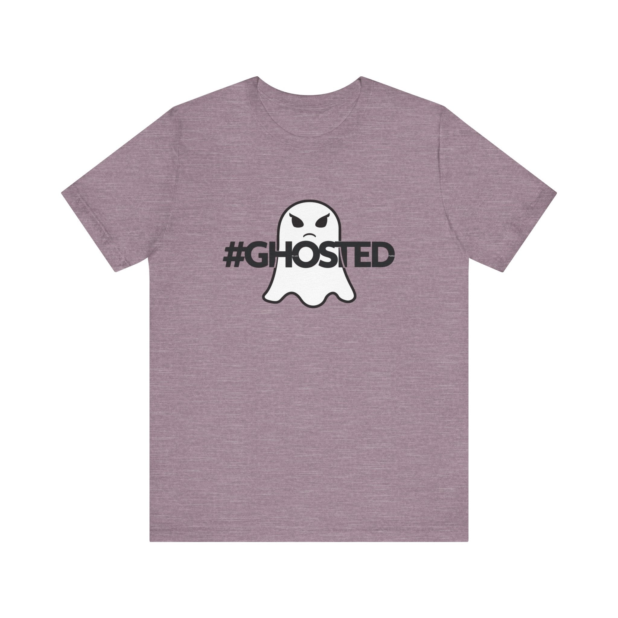 #GHOSTED Unisex Short Sleeve Tee - Trendy Graphic T-Shirt, Casual Wear, Halloween Costume, Gift for Friends, Everyday Fun
