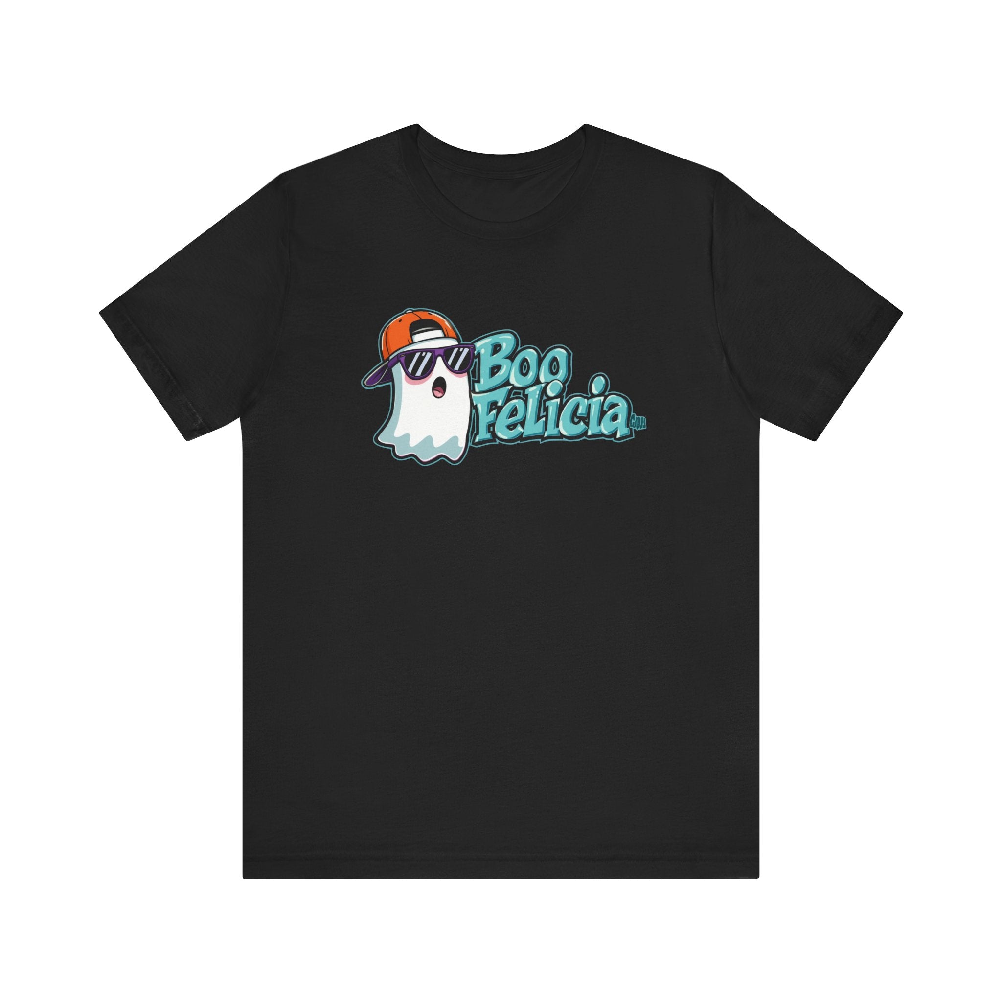 Boo Felicia Ghost Tee, Unisex Halloween Shirt, Fun Graphic Tee, Cute Spooky Top, Halloween Apparel, Fall Fashion