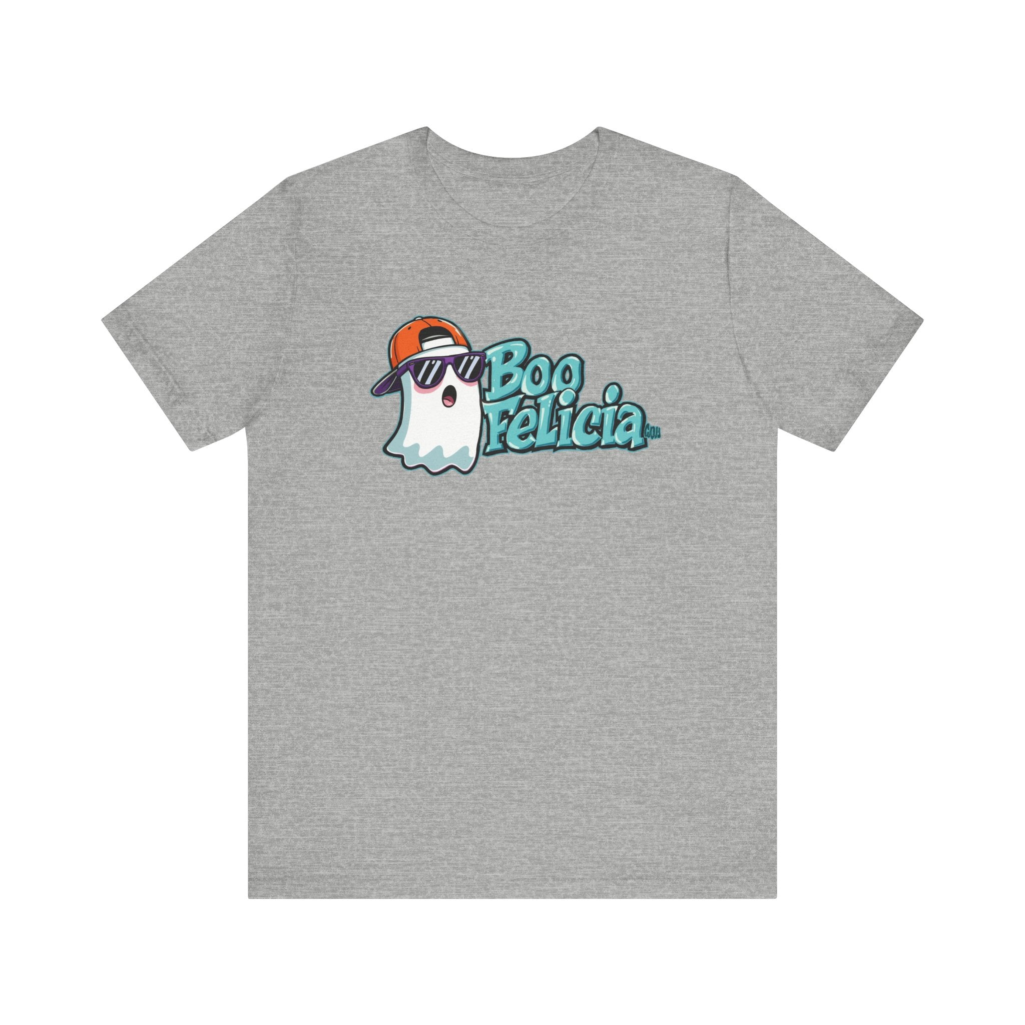 Boo Felicia Ghost Tee, Unisex Halloween Shirt, Fun Graphic Tee, Cute Spooky Top, Halloween Apparel, Fall Fashion
