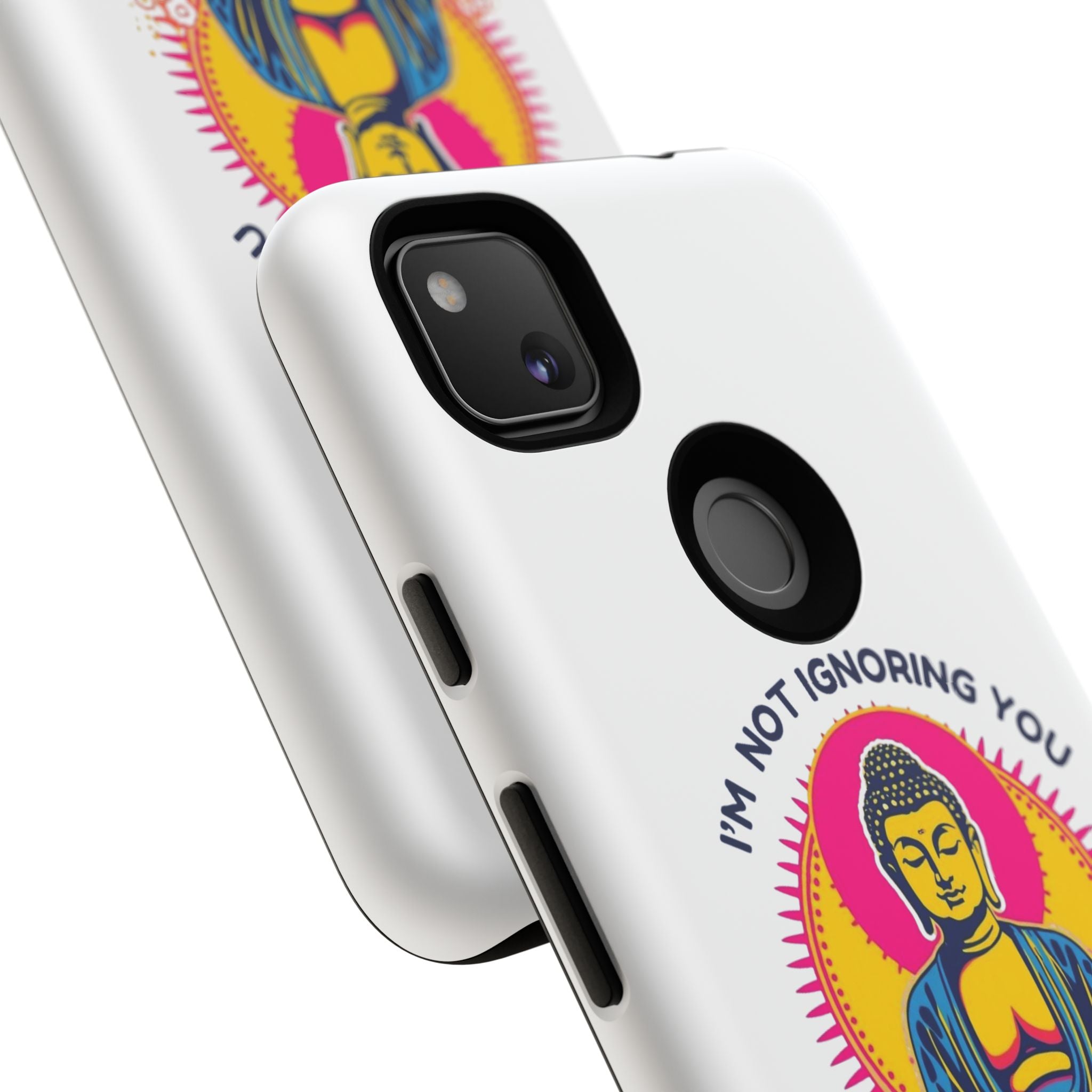 I'm not Ignoring You I'm Curating Peace, Tough Phone Case