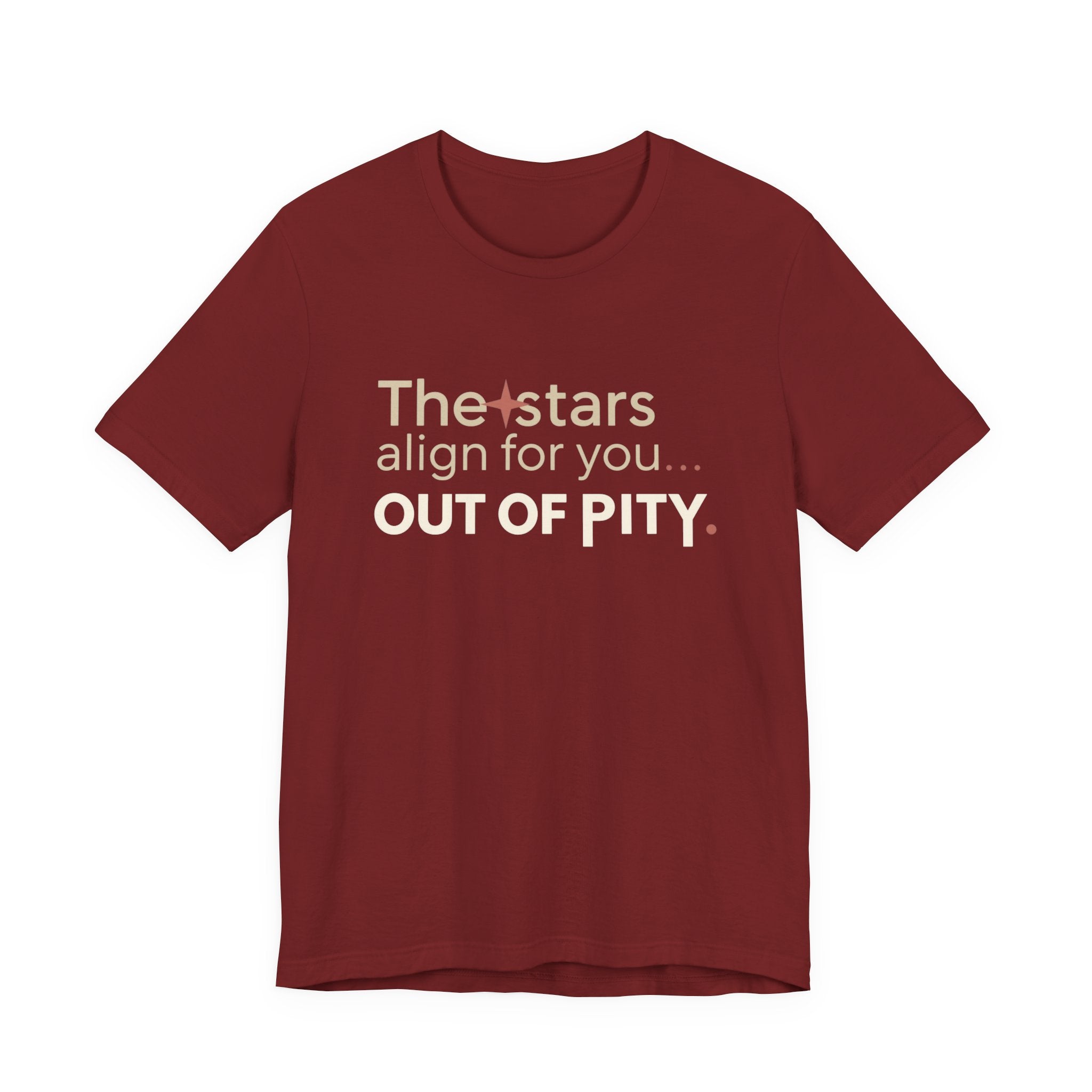 The Stars Align for You Unisex Tee - Motivational Short Sleeve Shirt, Birthday Gift, Astrology Apparel, Casual Wear, Unique Graphic Tee
