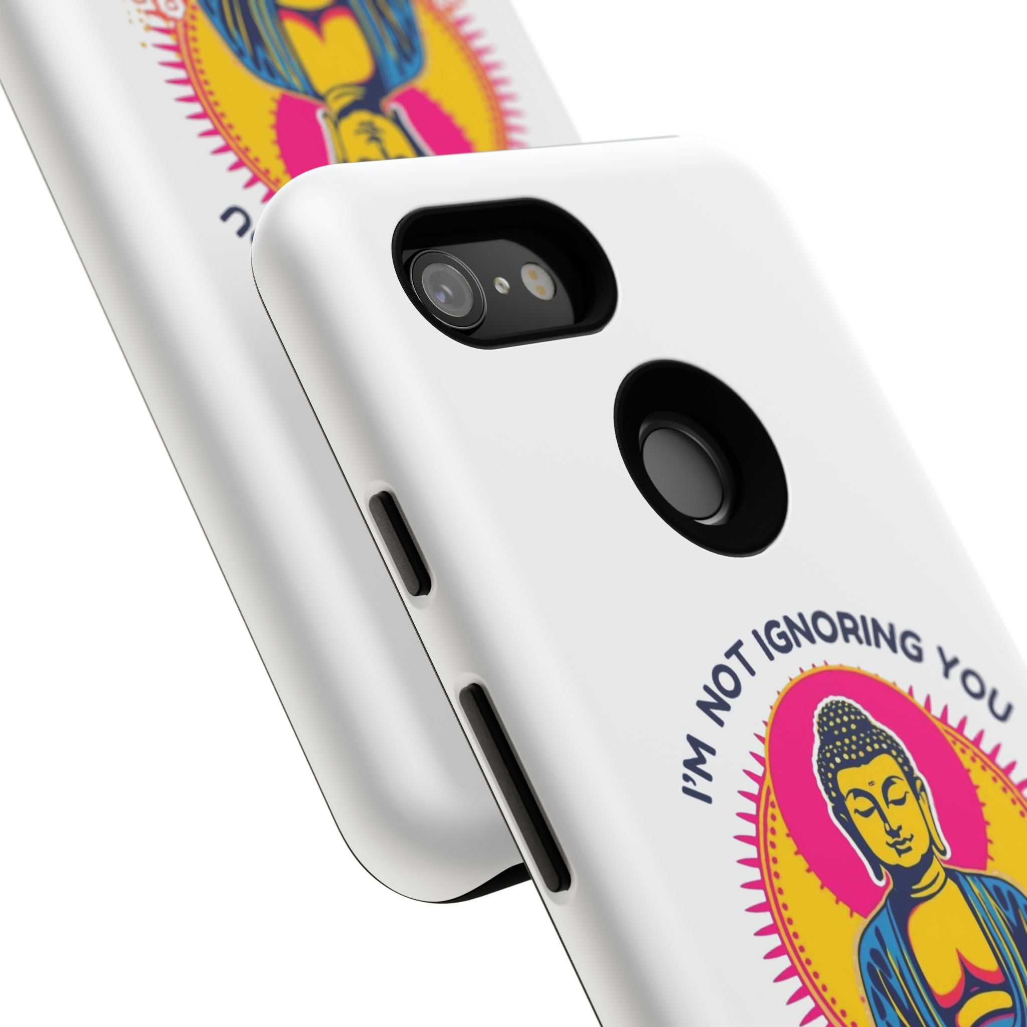 I'm not Ignoring You I'm Curating Peace, Tough Phone Case