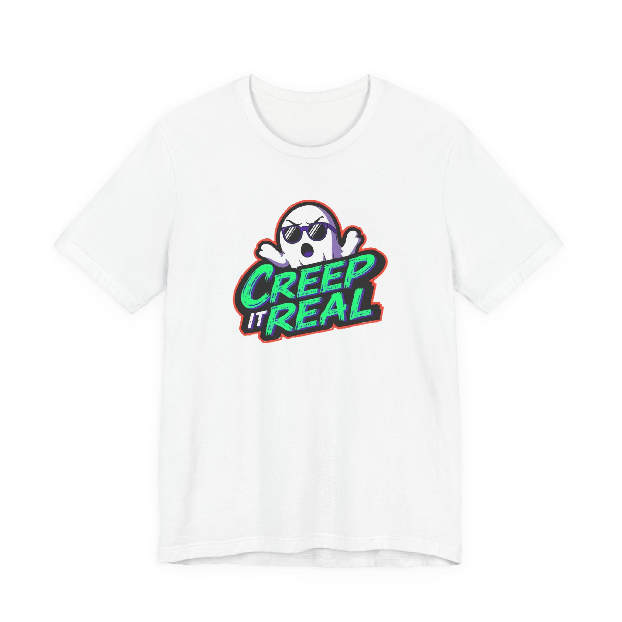 Creep it Real, Funny Halloween Tee, Unisex Jersey Short Sleeve Tee