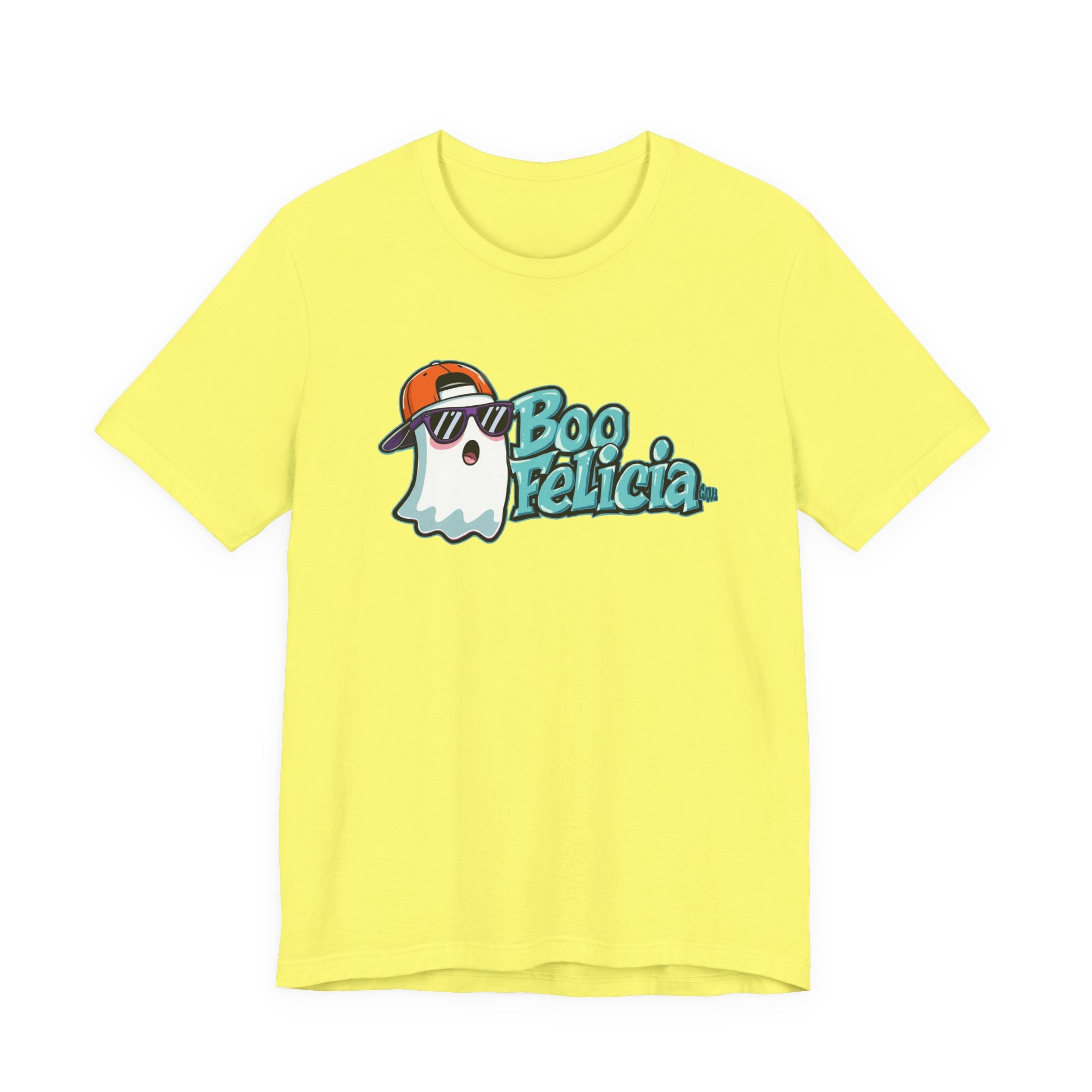 Boo Felicia Ghost Tee, Unisex Halloween Shirt, Fun Graphic Tee, Cute Spooky Top, Halloween Apparel, Fall Fashion