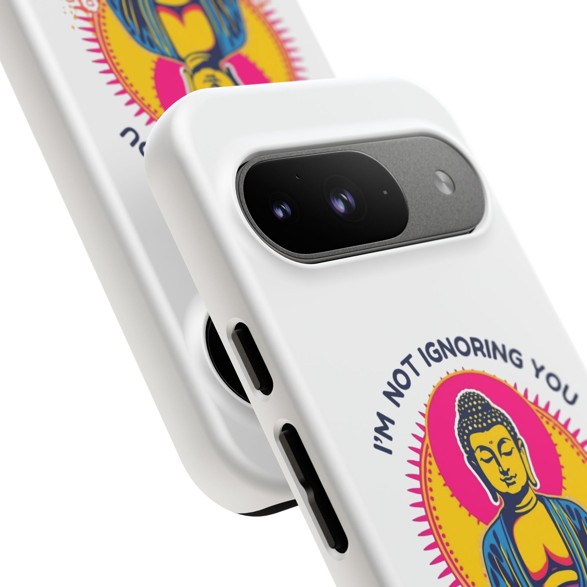 I'm not Ignoring You I'm Curating Peace, Tough Phone Case