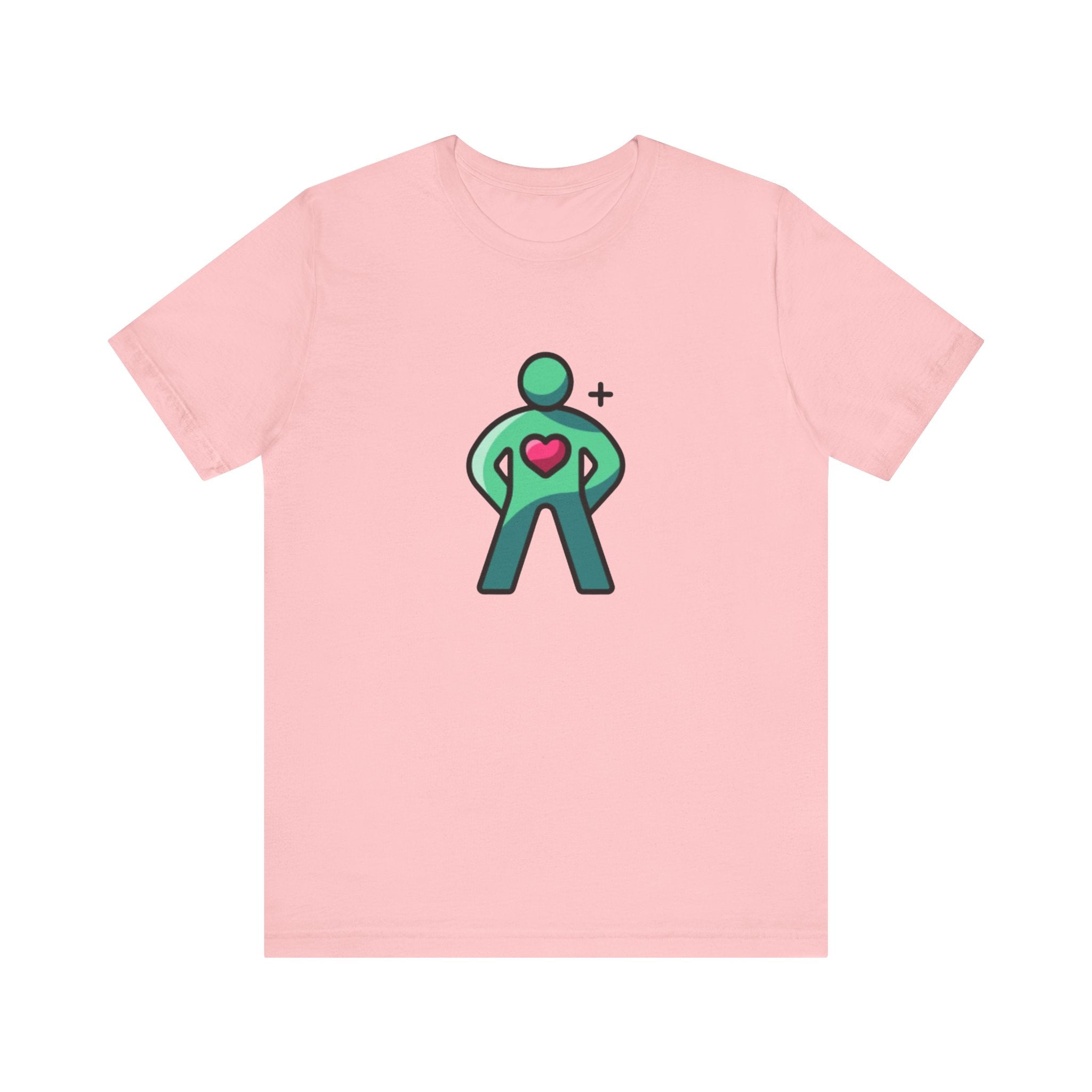 Body Positive Hero Unisex Tee - Fun Graphic T-Shirt for Wellness, Exercise, Fitness, Gym, Gift for Health Enthusiasts