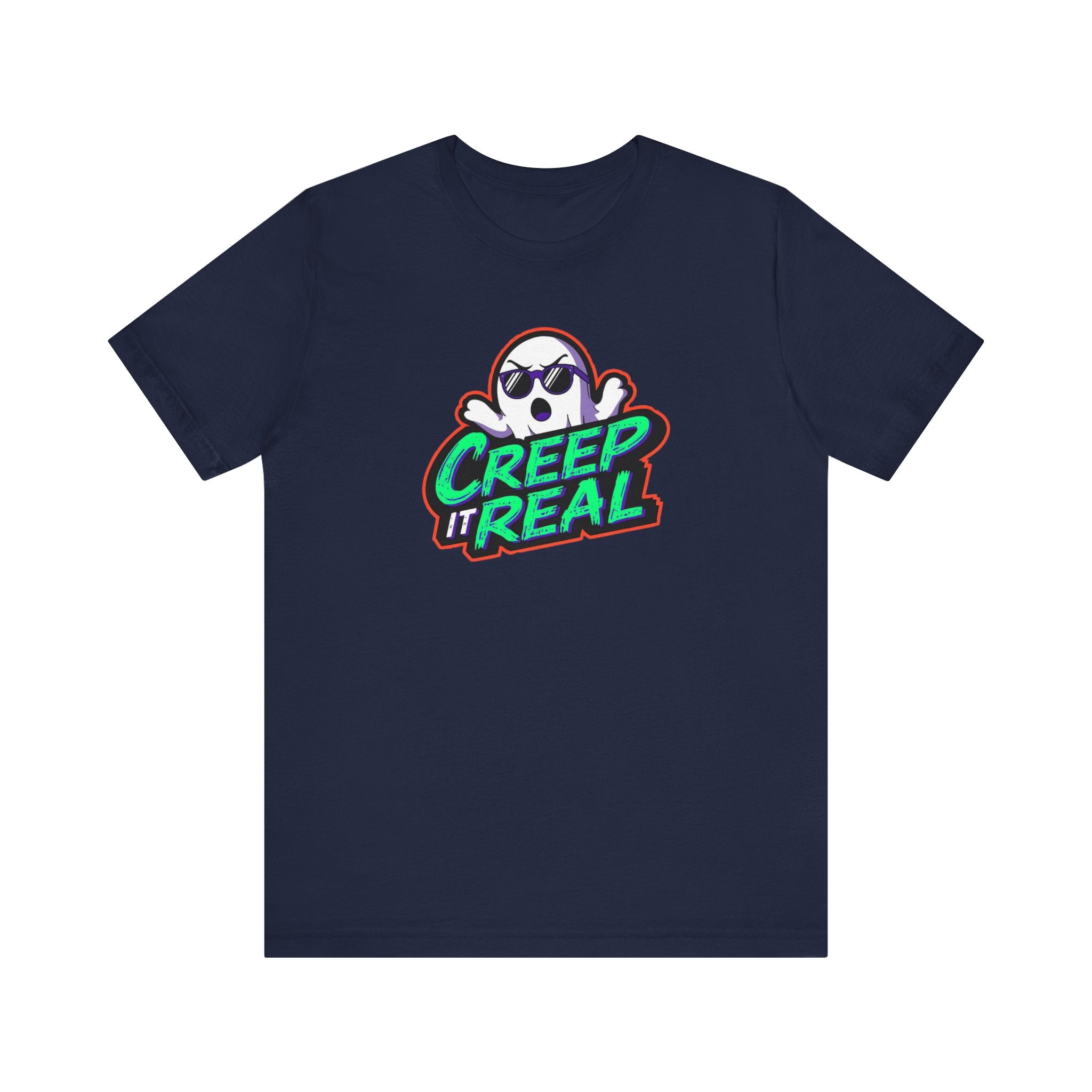 Creep it Real, Funny Halloween Tee, Unisex Jersey Short Sleeve Tee