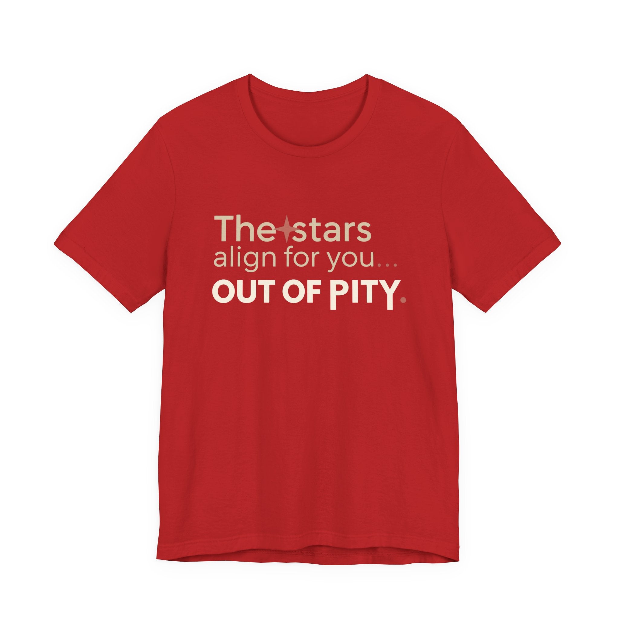 The Stars Align for You Unisex Tee - Motivational Short Sleeve Shirt, Birthday Gift, Astrology Apparel, Casual Wear, Unique Graphic Tee