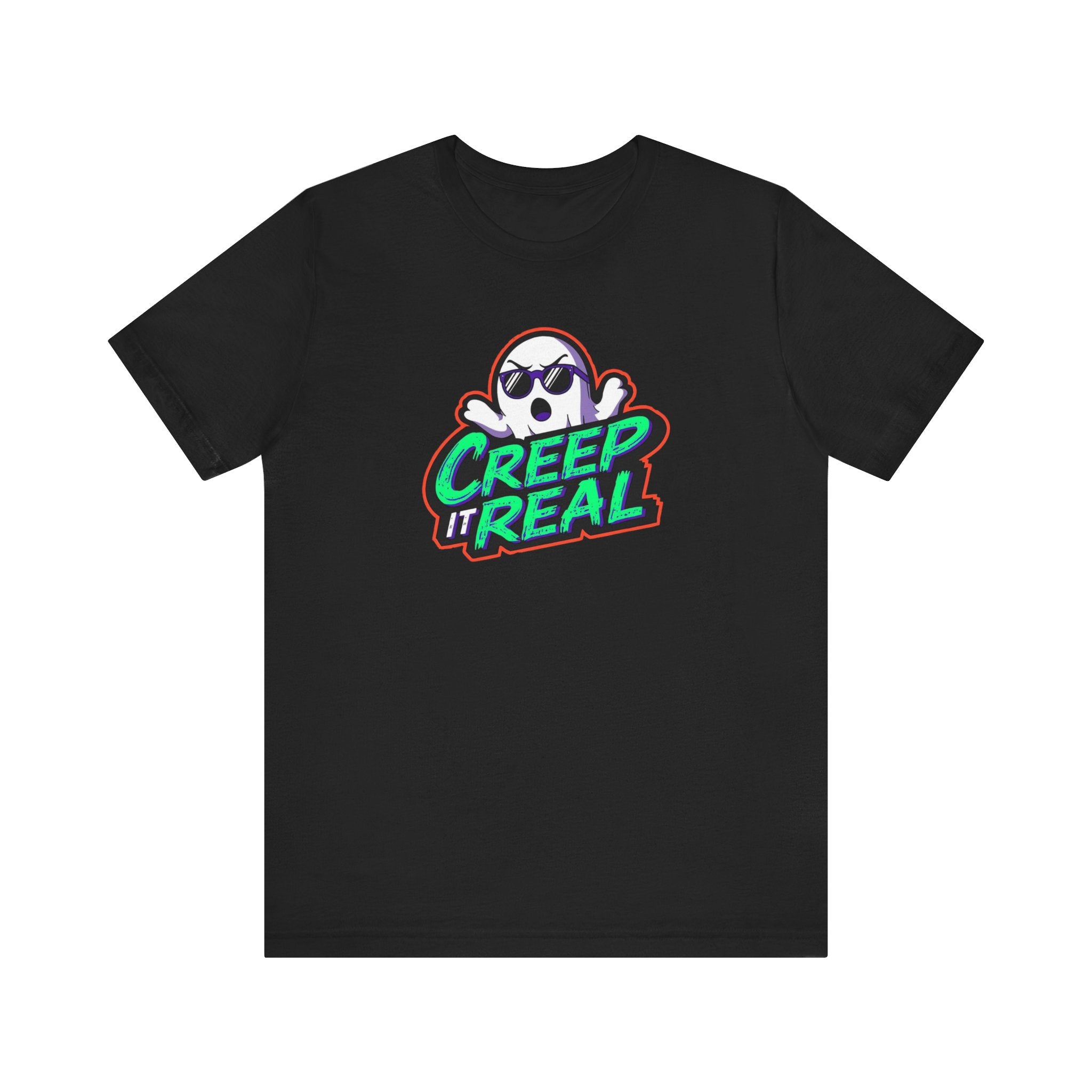 Creep it Real, Funny Halloween Tee, Unisex Jersey Short Sleeve Tee