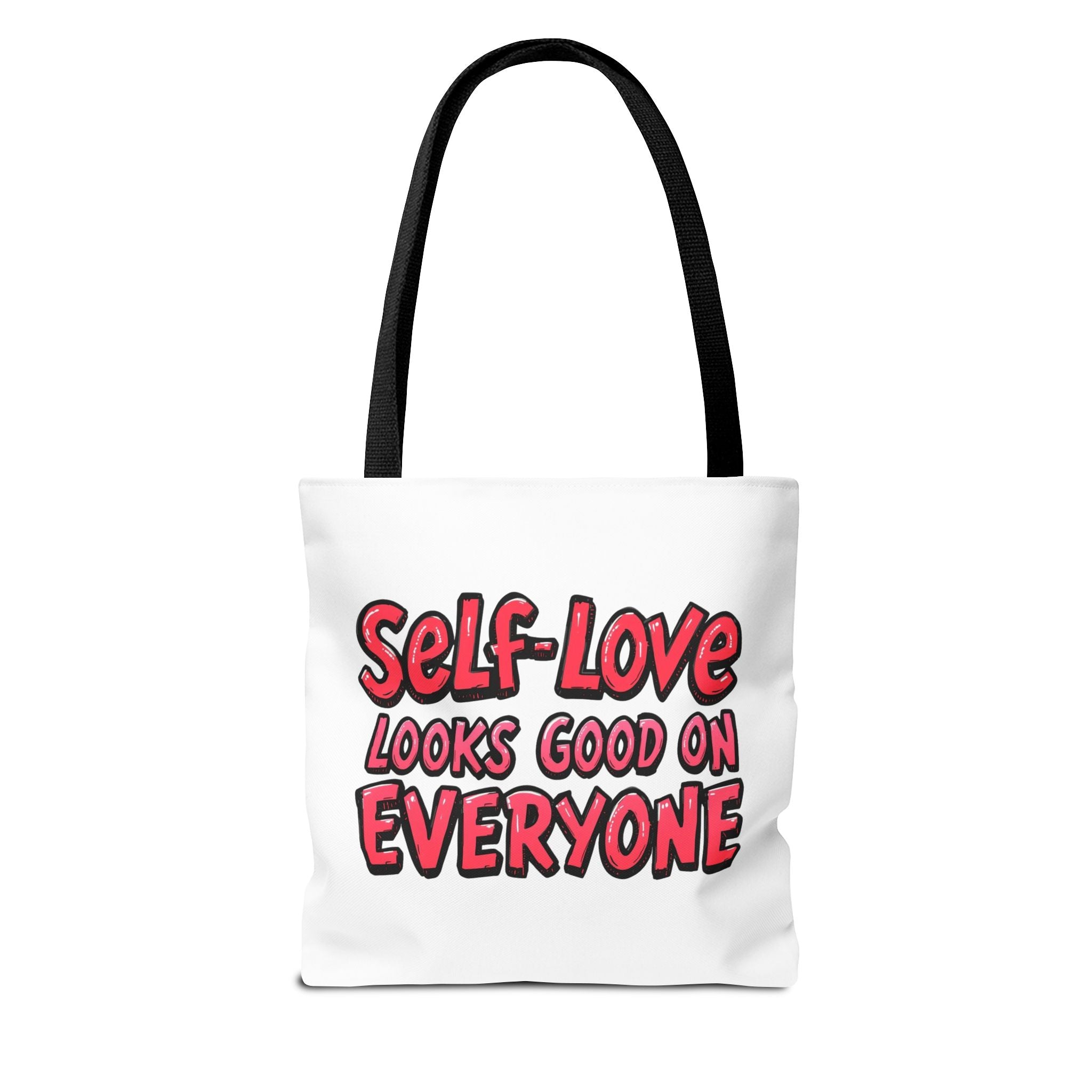 Self-Love Tote Bag, Motivational Bag, Gift for Her, Eco-Friendly Carryall, Affirmation Tote