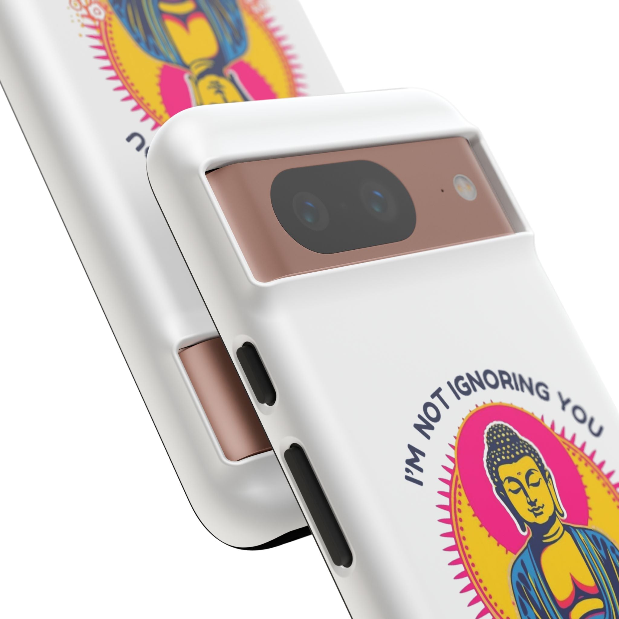 I'm not Ignoring You I'm Curating Peace, Tough Phone Case