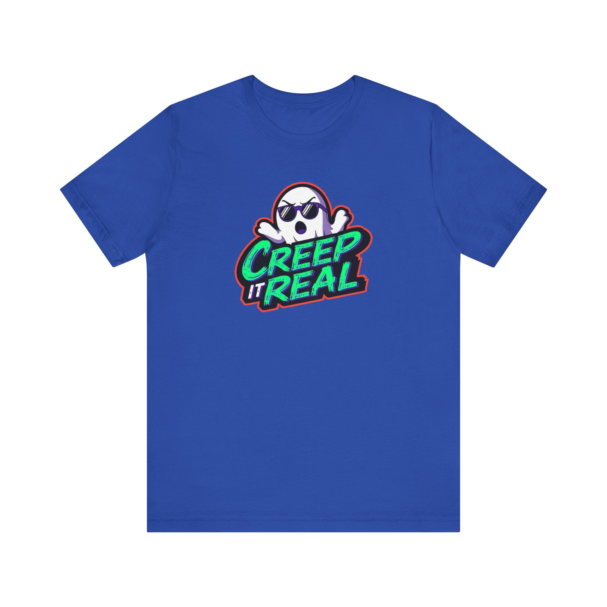Creep it Real, Funny Halloween Tee, Unisex Jersey Short Sleeve Tee