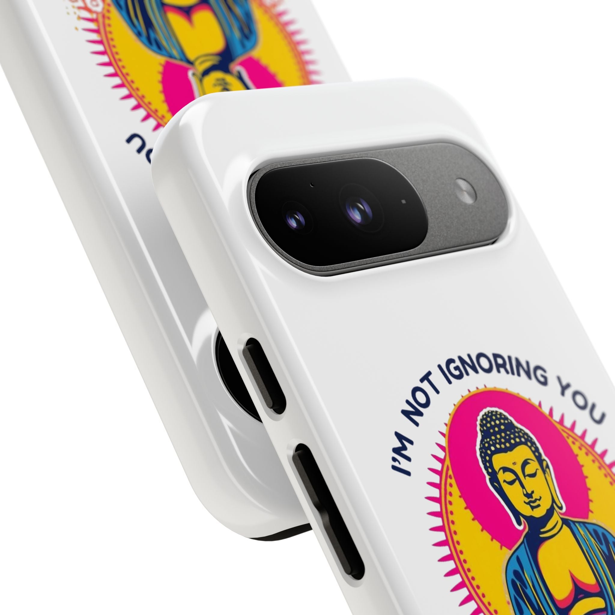 I'm not Ignoring You I'm Curating Peace, Tough Phone Case