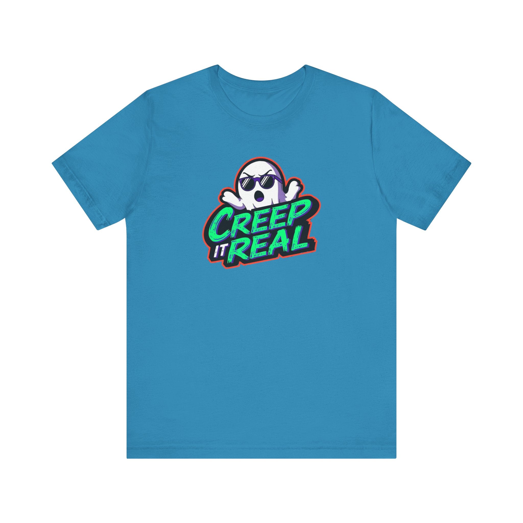 Creep it Real, Funny Halloween Tee, Unisex Jersey Short Sleeve Tee