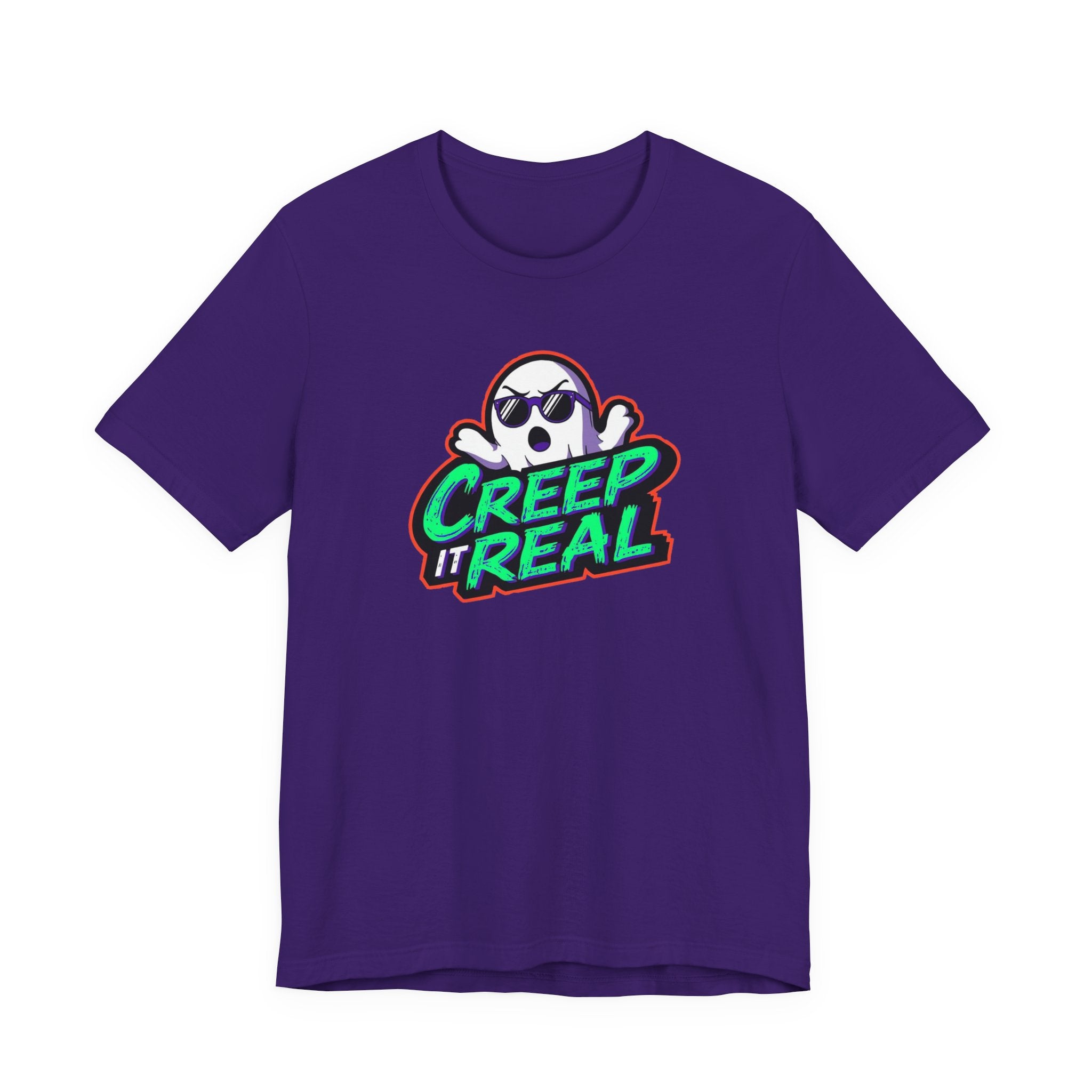 Creep it Real, Funny Halloween Tee, Unisex Jersey Short Sleeve Tee