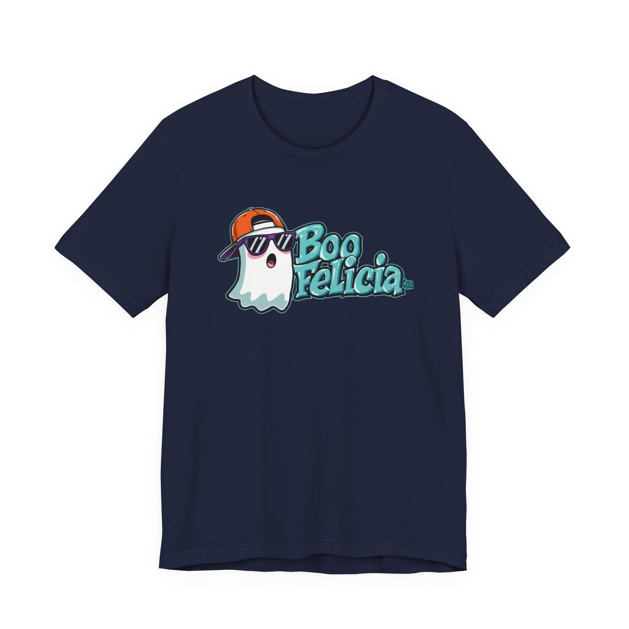 Boo Felicia Ghost Tee, Unisex Halloween Shirt, Fun Graphic Tee, Cute Spooky Top, Halloween Apparel, Fall Fashion