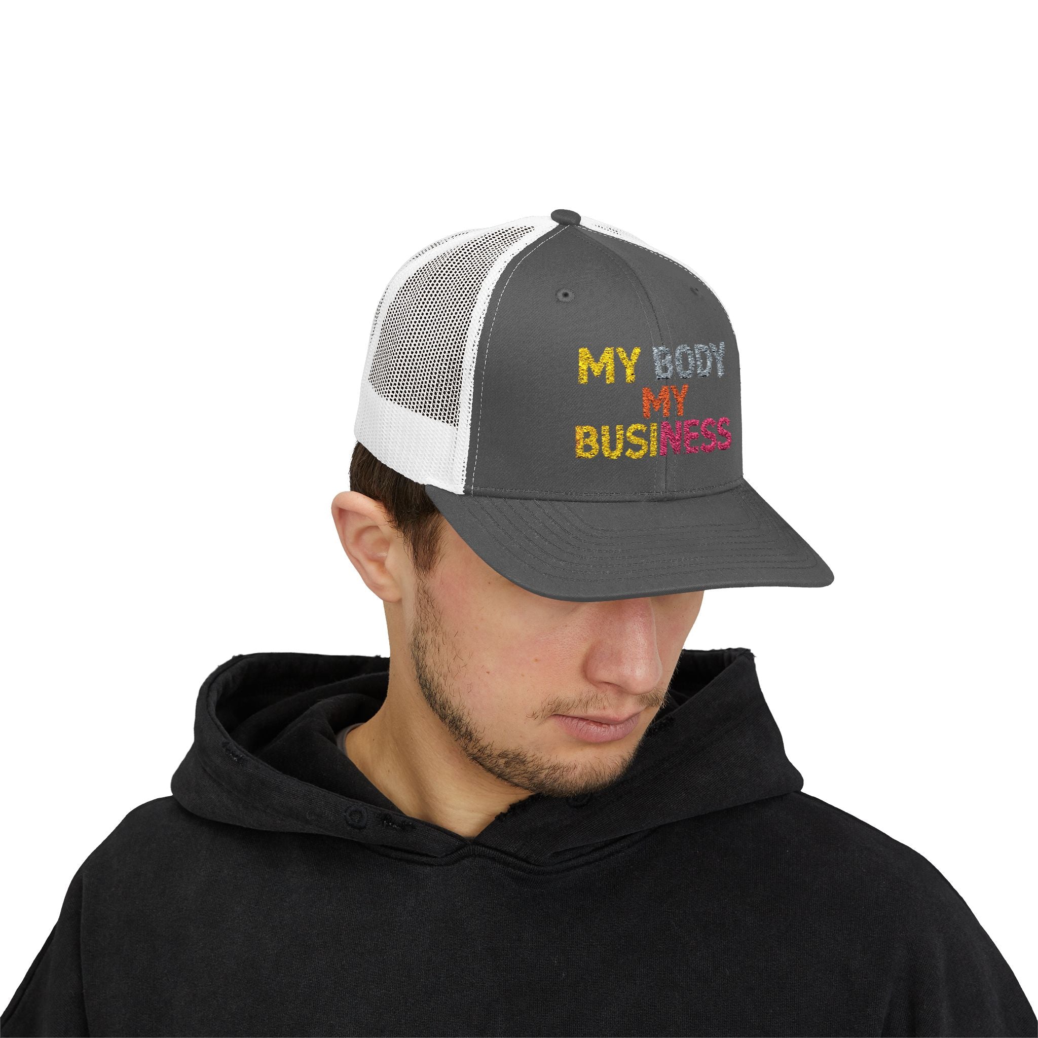 My Body My Business - Body Positive Statement Snapback Cap