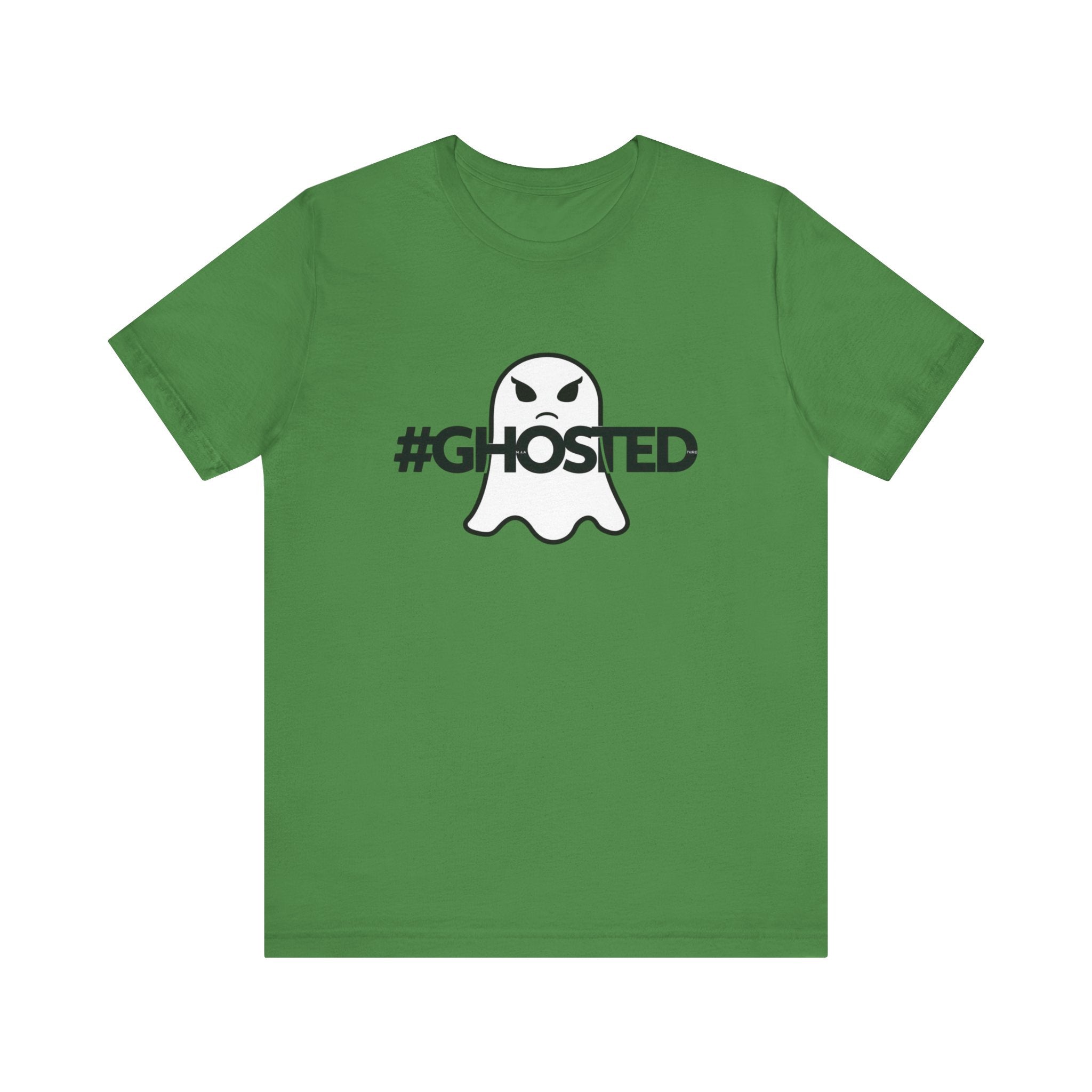 #GHOSTED Unisex Short Sleeve Tee - Trendy Graphic T-Shirt, Casual Wear, Halloween Costume, Gift for Friends, Everyday Fun
