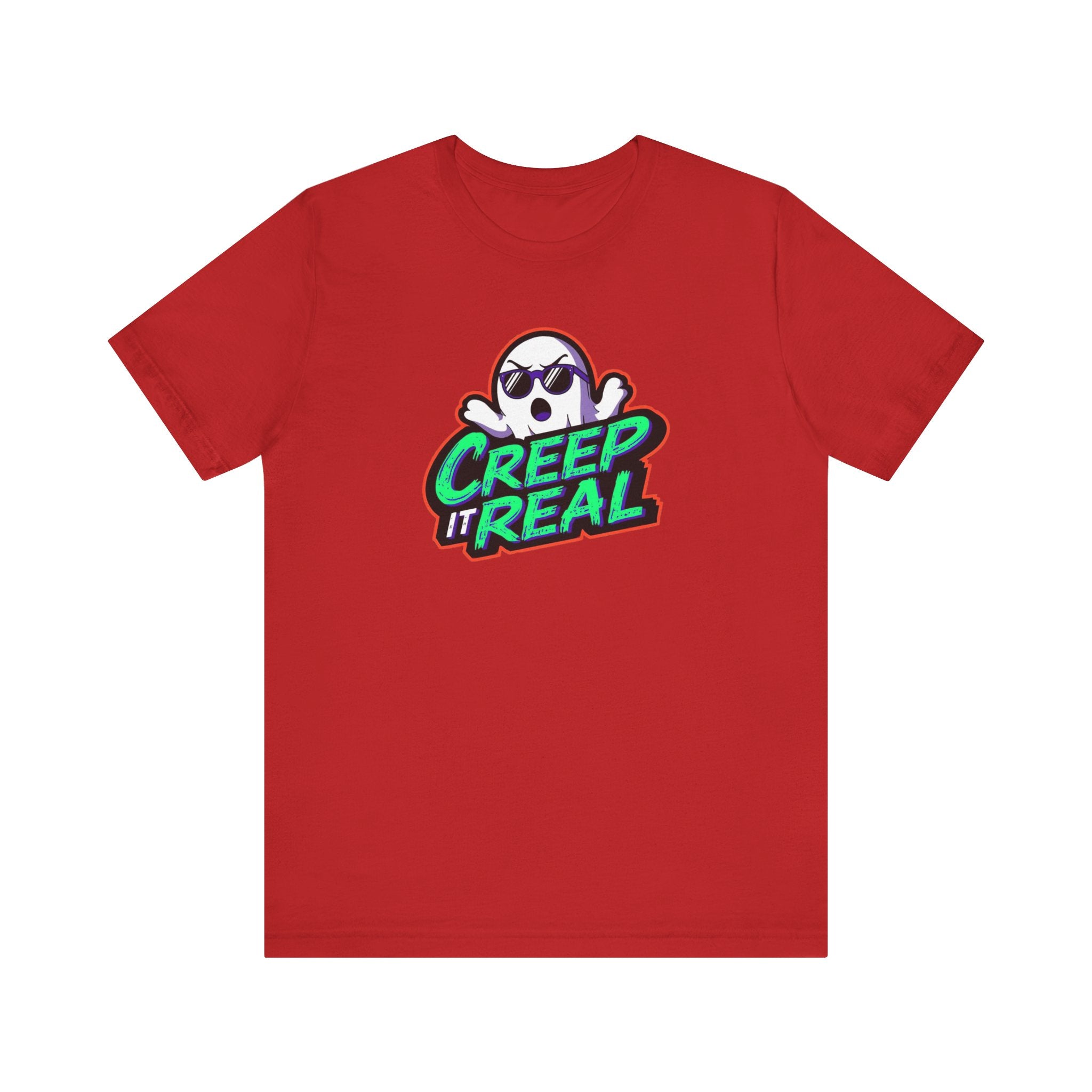 Creep it Real, Funny Halloween Tee, Unisex Jersey Short Sleeve Tee