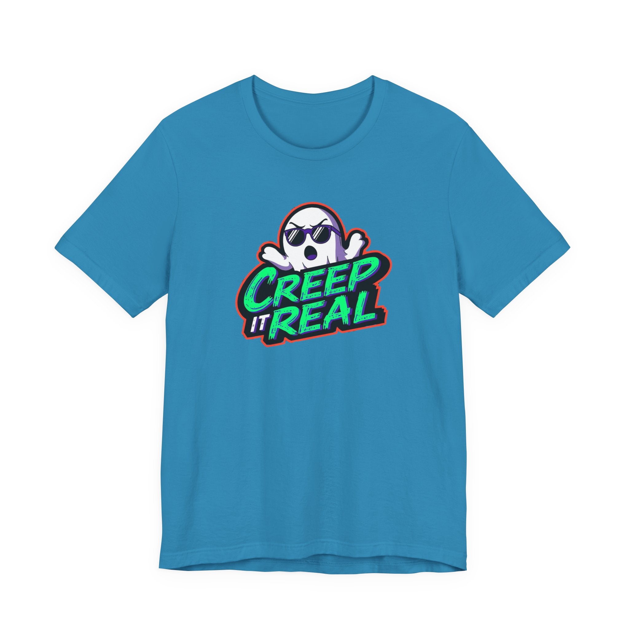 Creep it Real, Funny Halloween Tee, Unisex Jersey Short Sleeve Tee