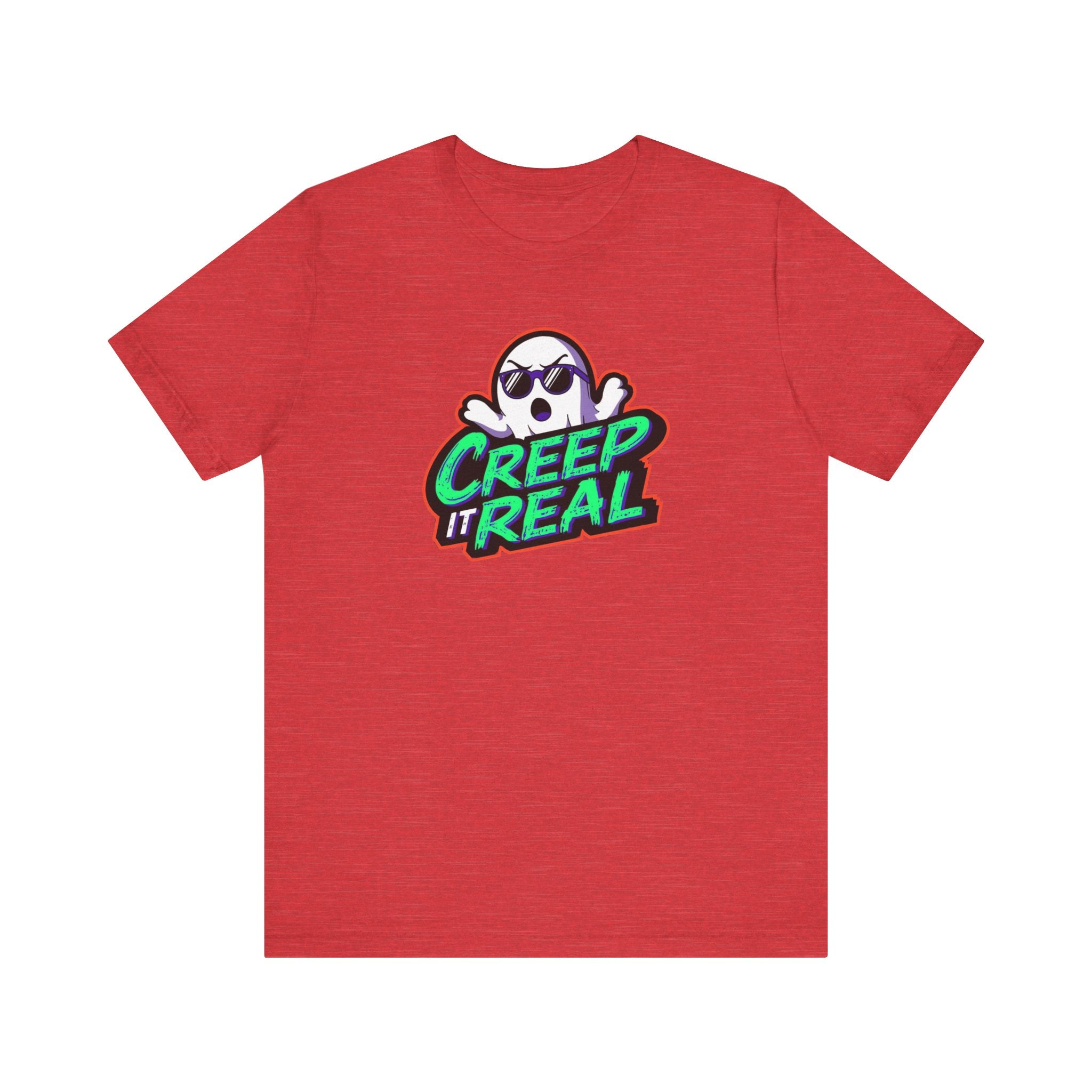 Creep it Real, Funny Halloween Tee, Unisex Jersey Short Sleeve Tee