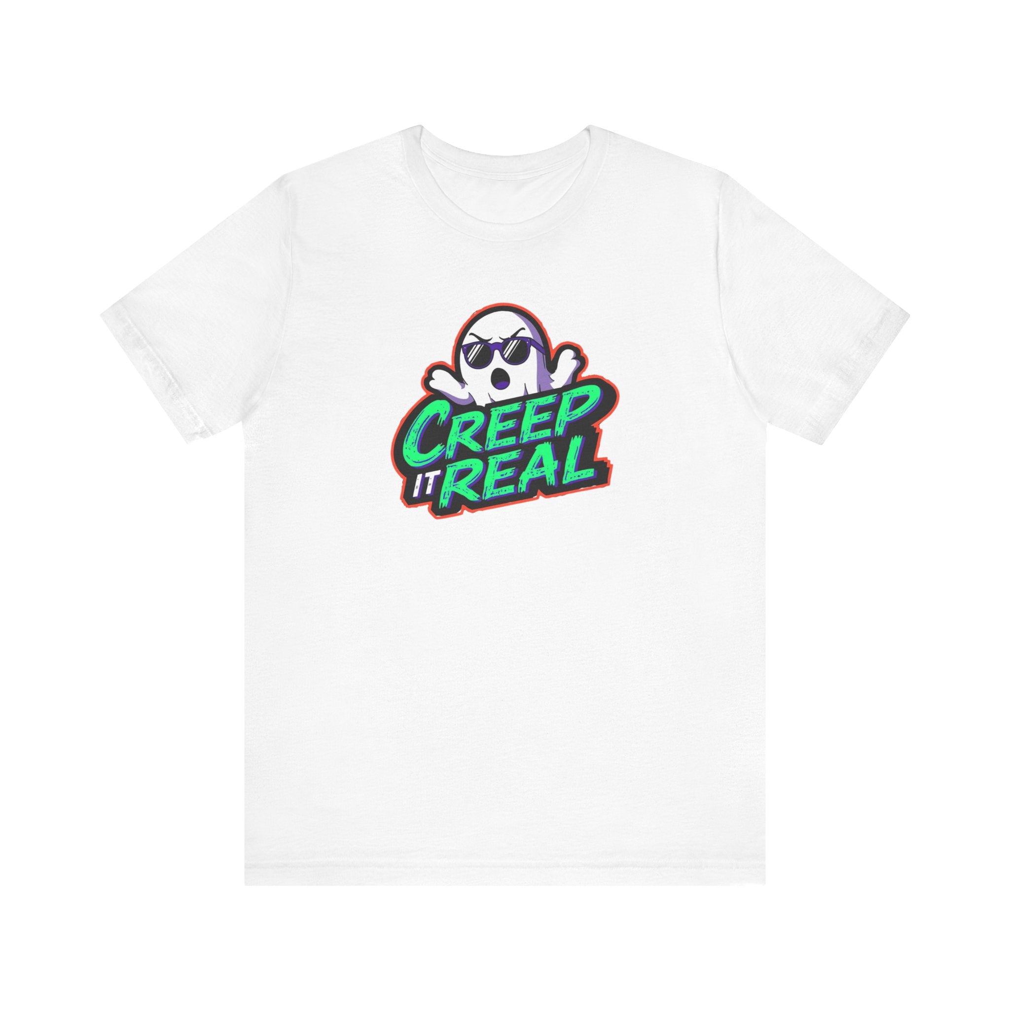 Creep it Real, Funny Halloween Tee, Unisex Jersey Short Sleeve Tee