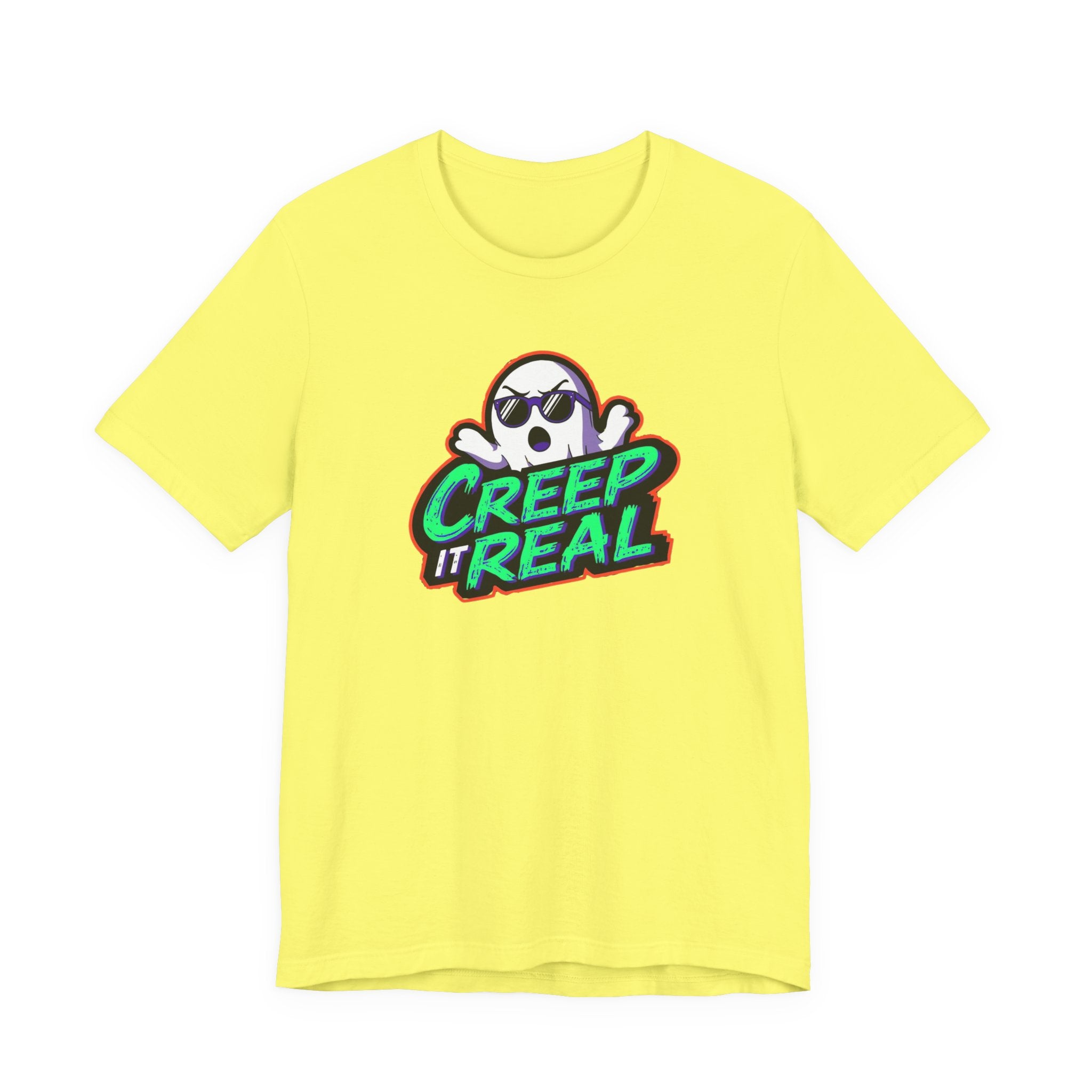 Creep it Real, Funny Halloween Tee, Unisex Jersey Short Sleeve Tee
