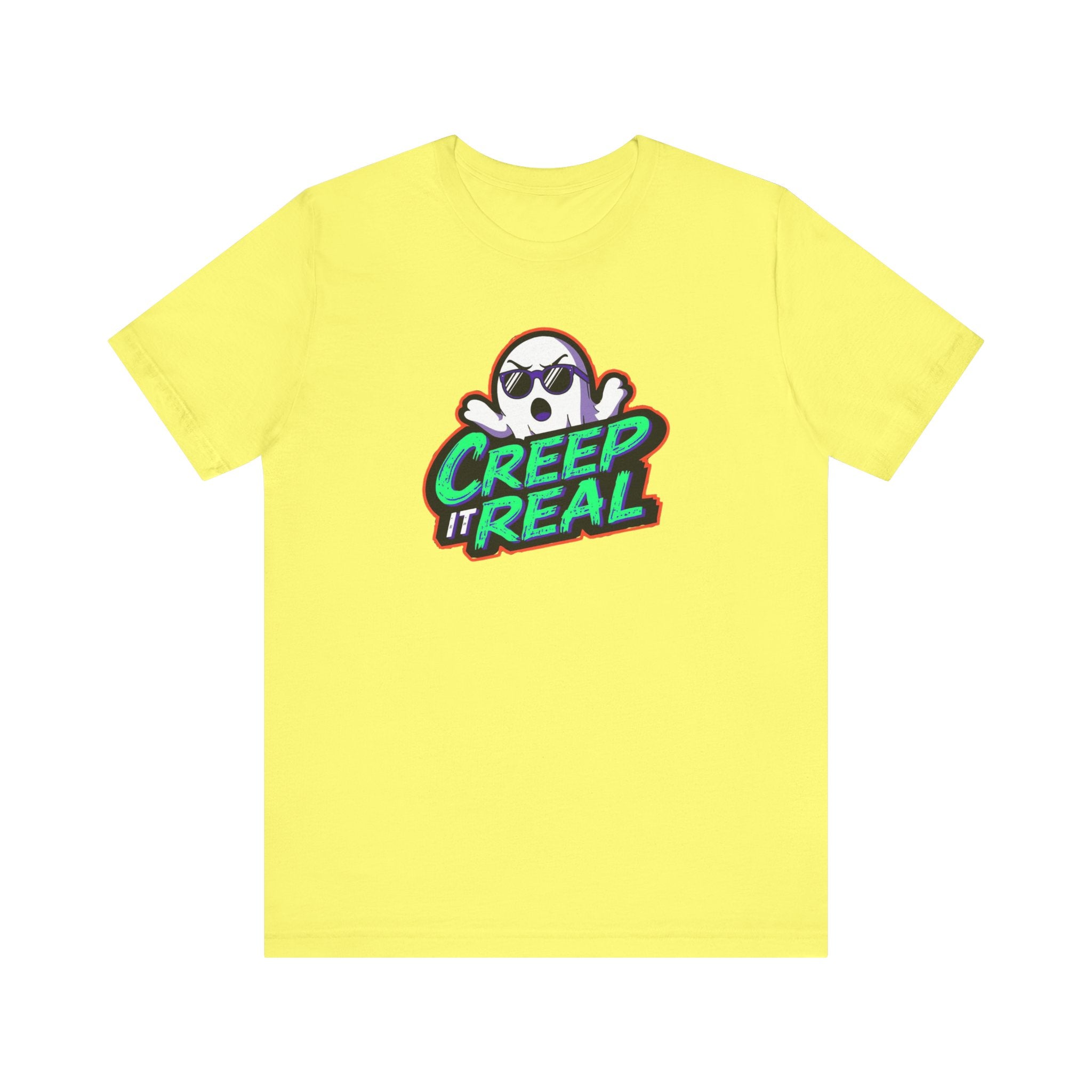 Creep it Real, Funny Halloween Tee, Unisex Jersey Short Sleeve Tee