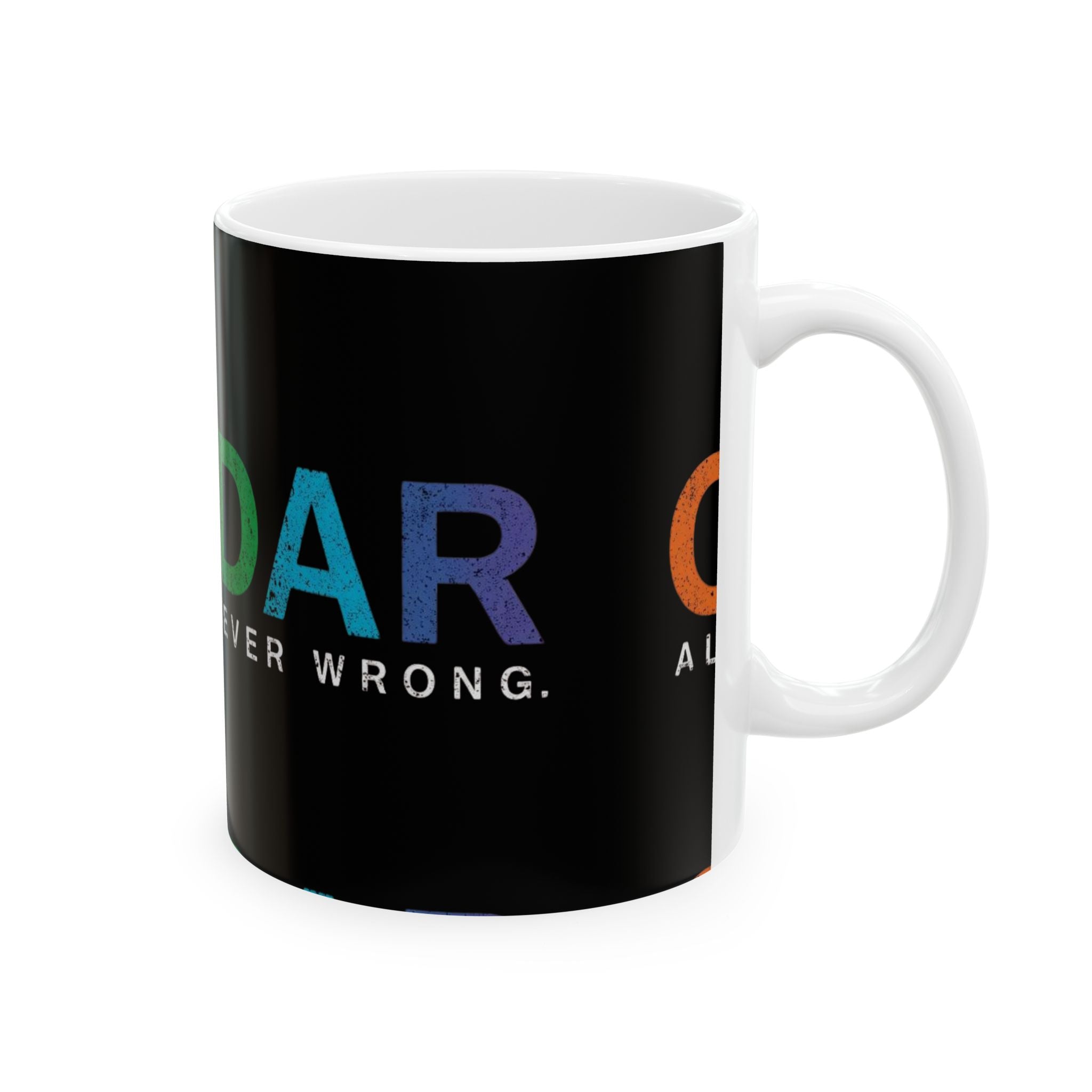 Pride-Themed Ceramic Mug | LGBTQ+ Coffee Cup, Gay Day Gifts, Rainbow Mug, Unique Decor, Everyday Use, Celebrate Equality