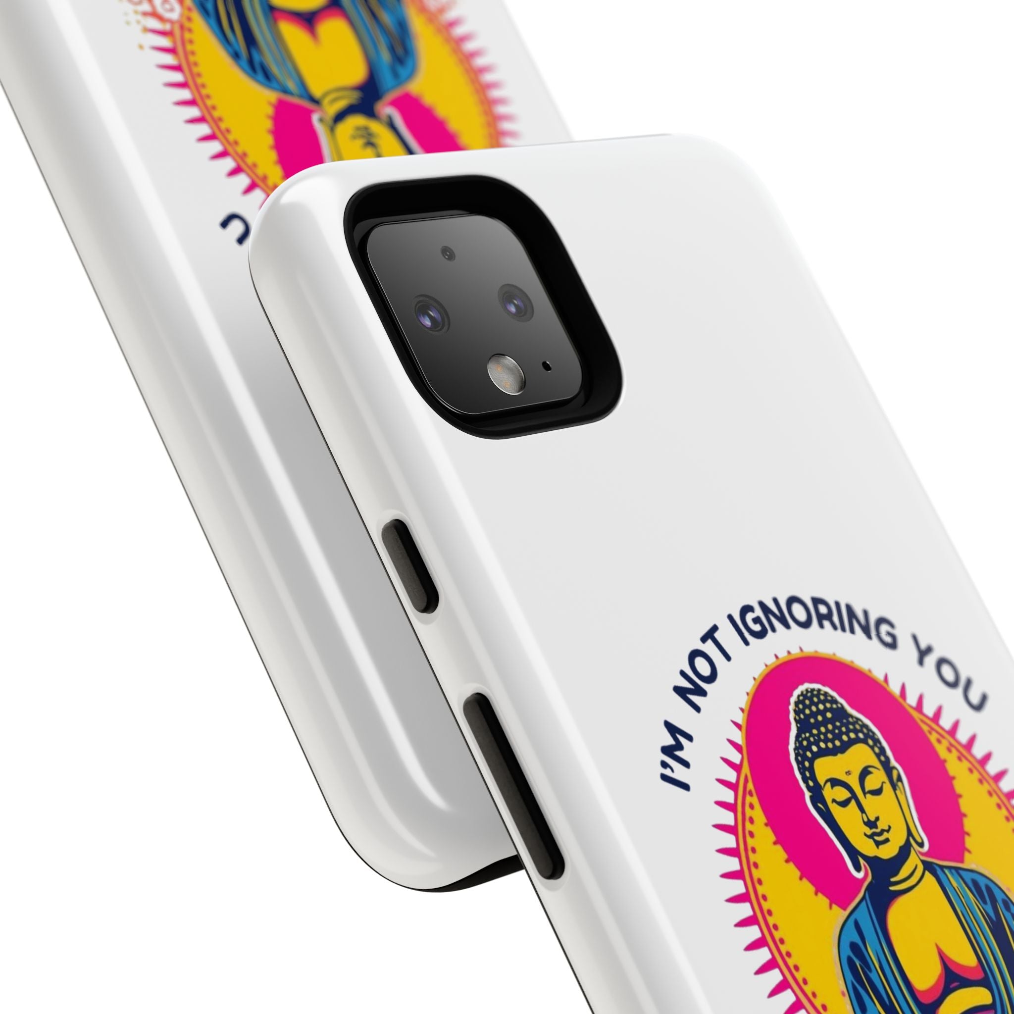 I'm not Ignoring You I'm Curating Peace, Tough Phone Case