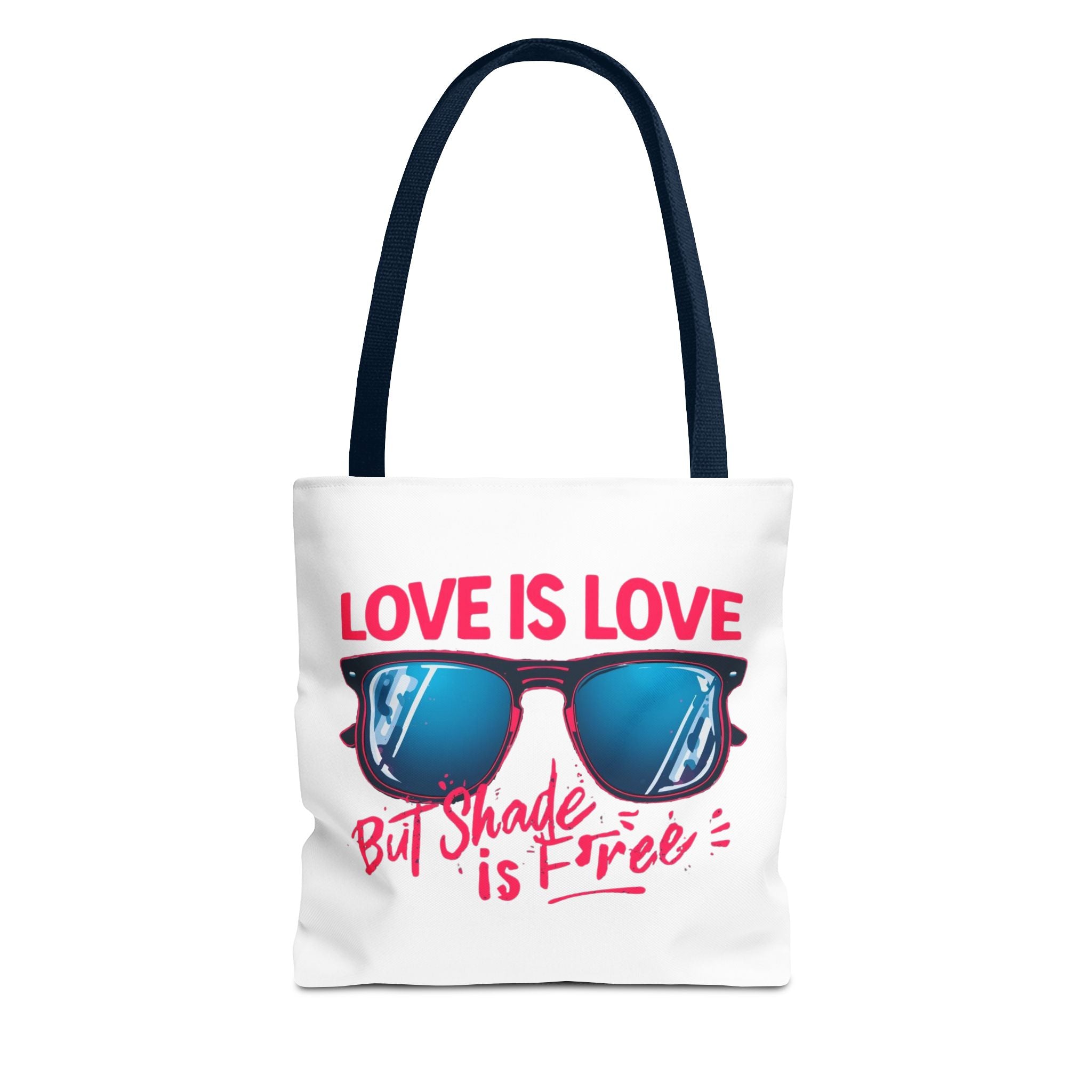 Colorful Love is Love Tote Bag, Trendy Everyday Tote, Pride Month Accessory, Summer Beach Bag, Gift for Friends, Stylish Shopping Bag