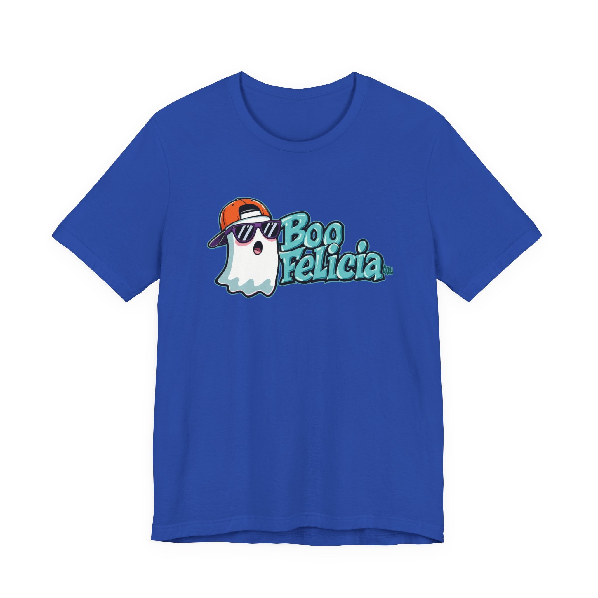 Boo Felicia Ghost Tee, Unisex Halloween Shirt, Fun Graphic Tee, Cute Spooky Top, Halloween Apparel, Fall Fashion
