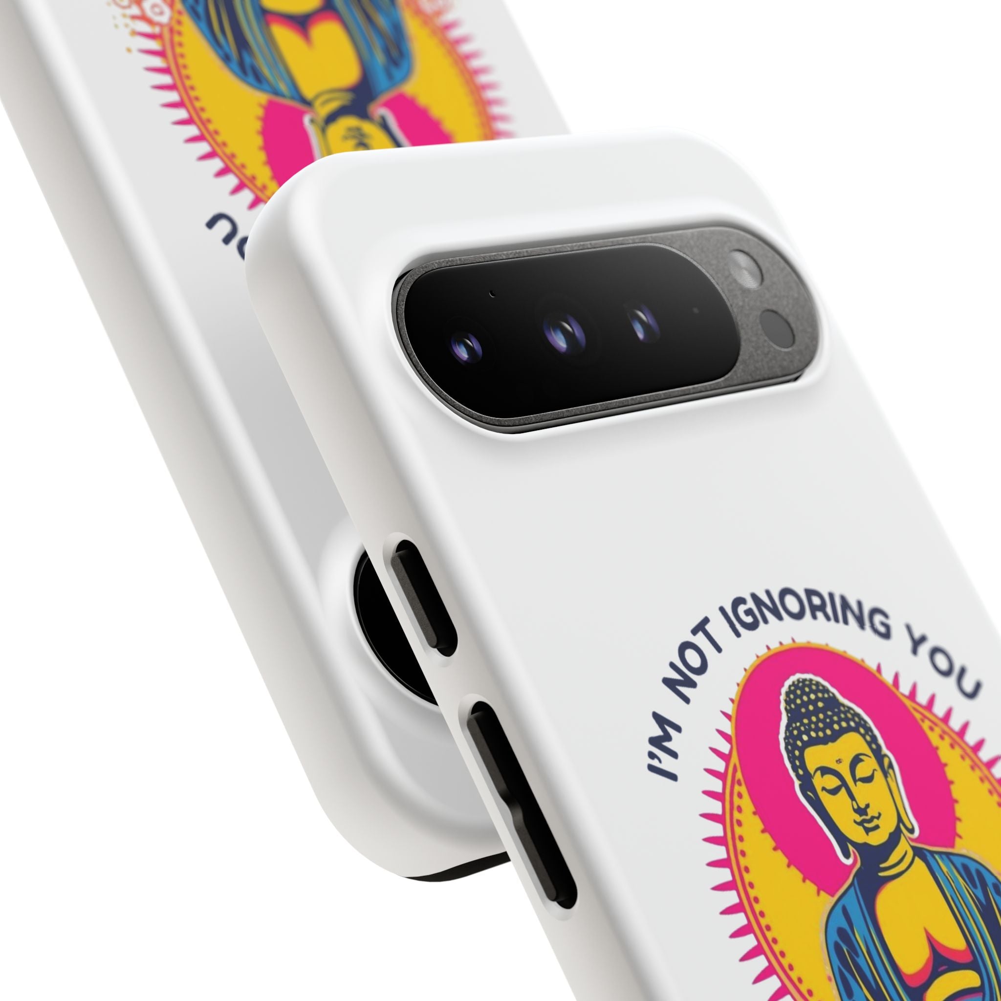 I'm not Ignoring You I'm Curating Peace, Tough Phone Case