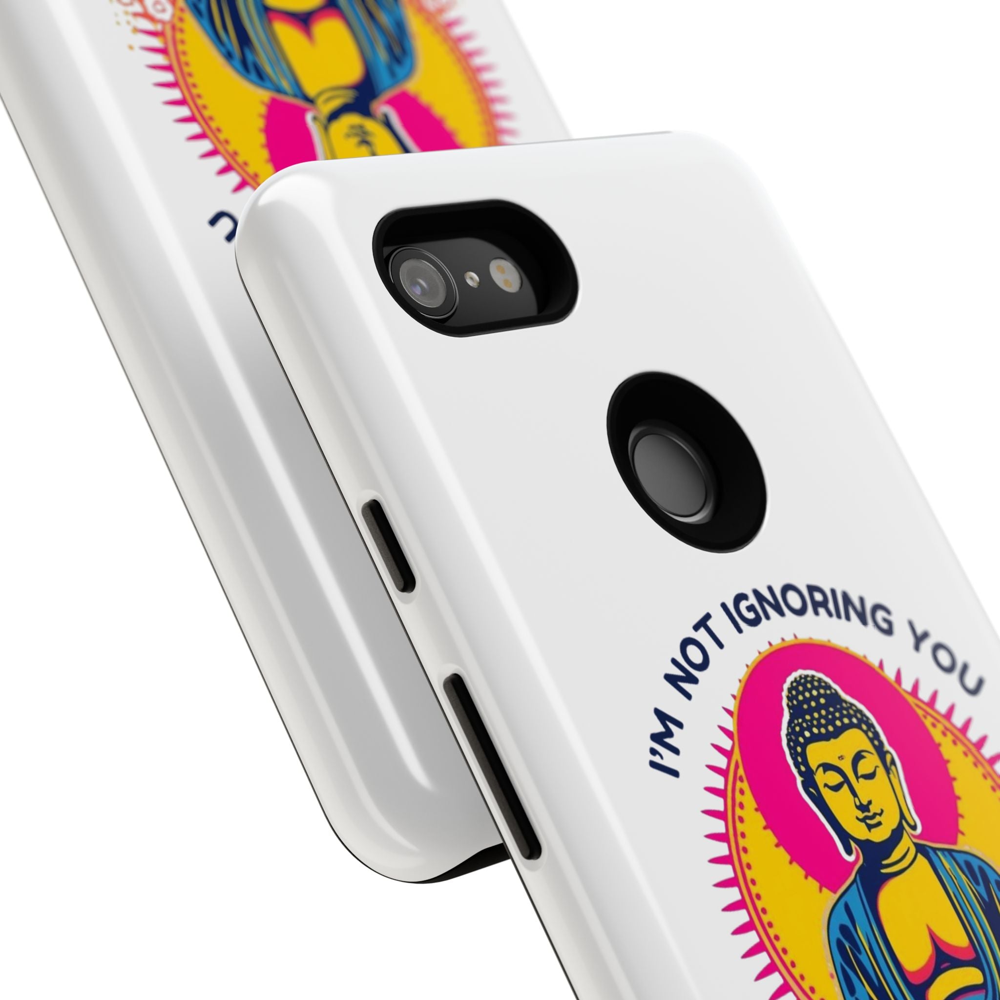 I'm not Ignoring You I'm Curating Peace, Tough Phone Case