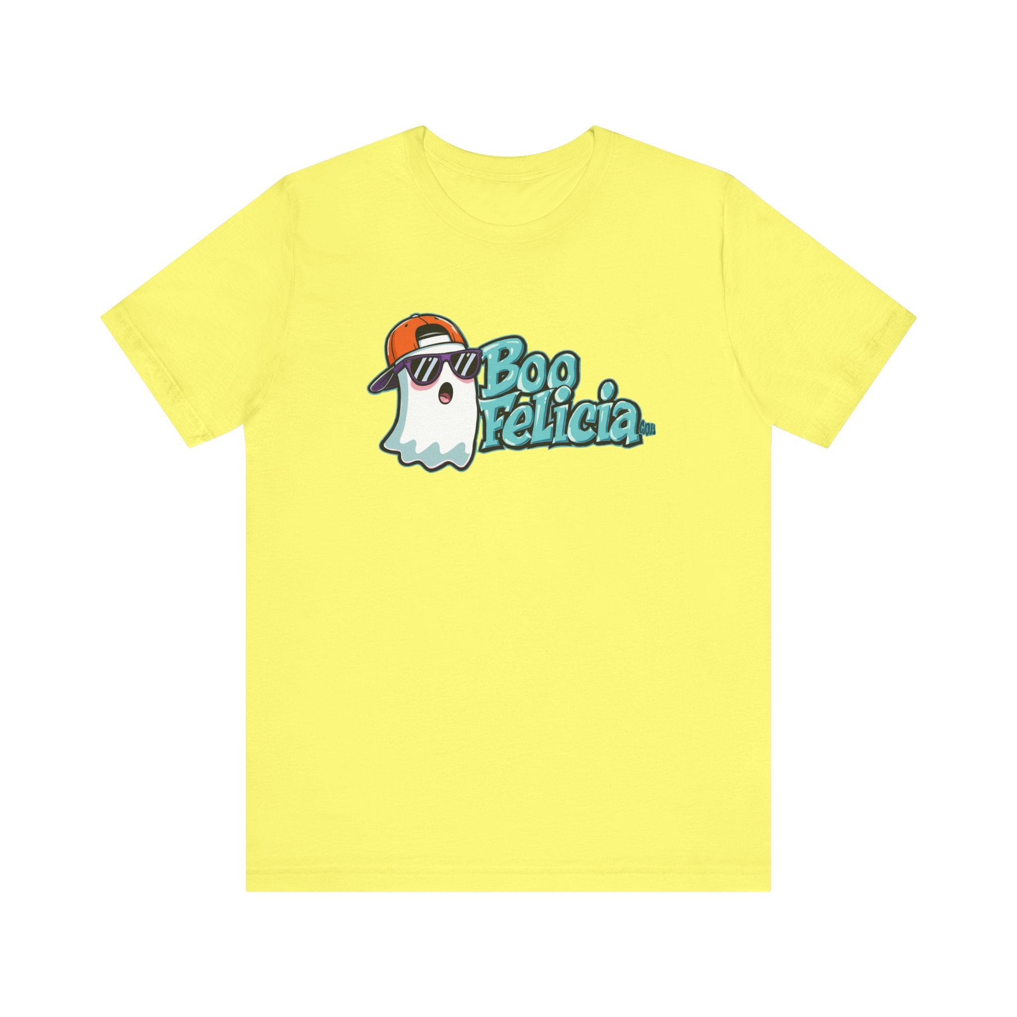 Boo Felicia Ghost Tee, Unisex Halloween Shirt, Fun Graphic Tee, Cute Spooky Top, Halloween Apparel, Fall Fashion