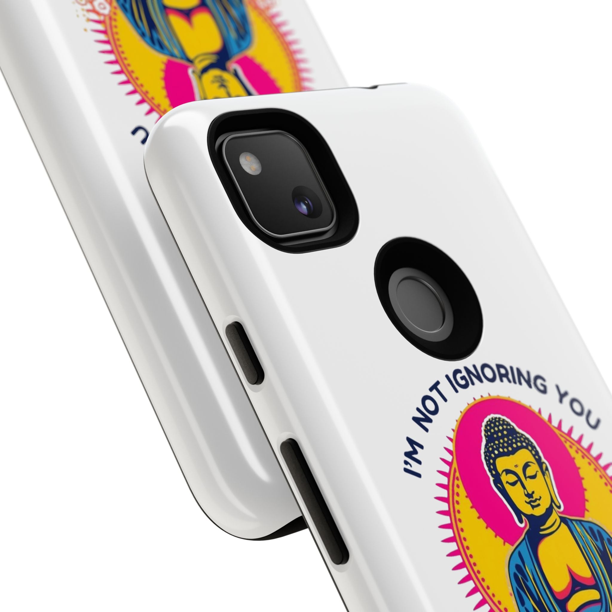 I'm not Ignoring You I'm Curating Peace, Tough Phone Case