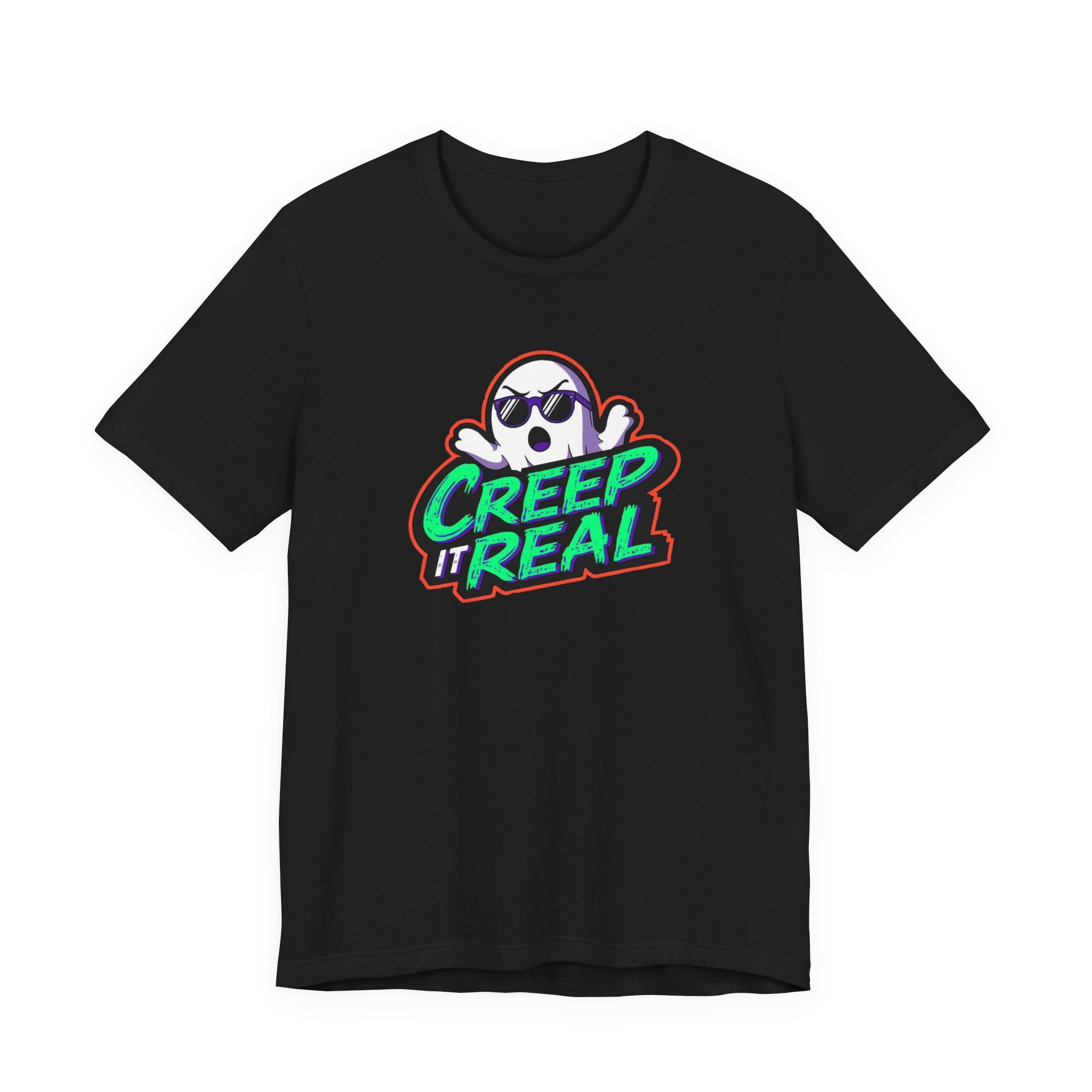 Creep it Real, Funny Halloween Tee, Unisex Jersey Short Sleeve Tee