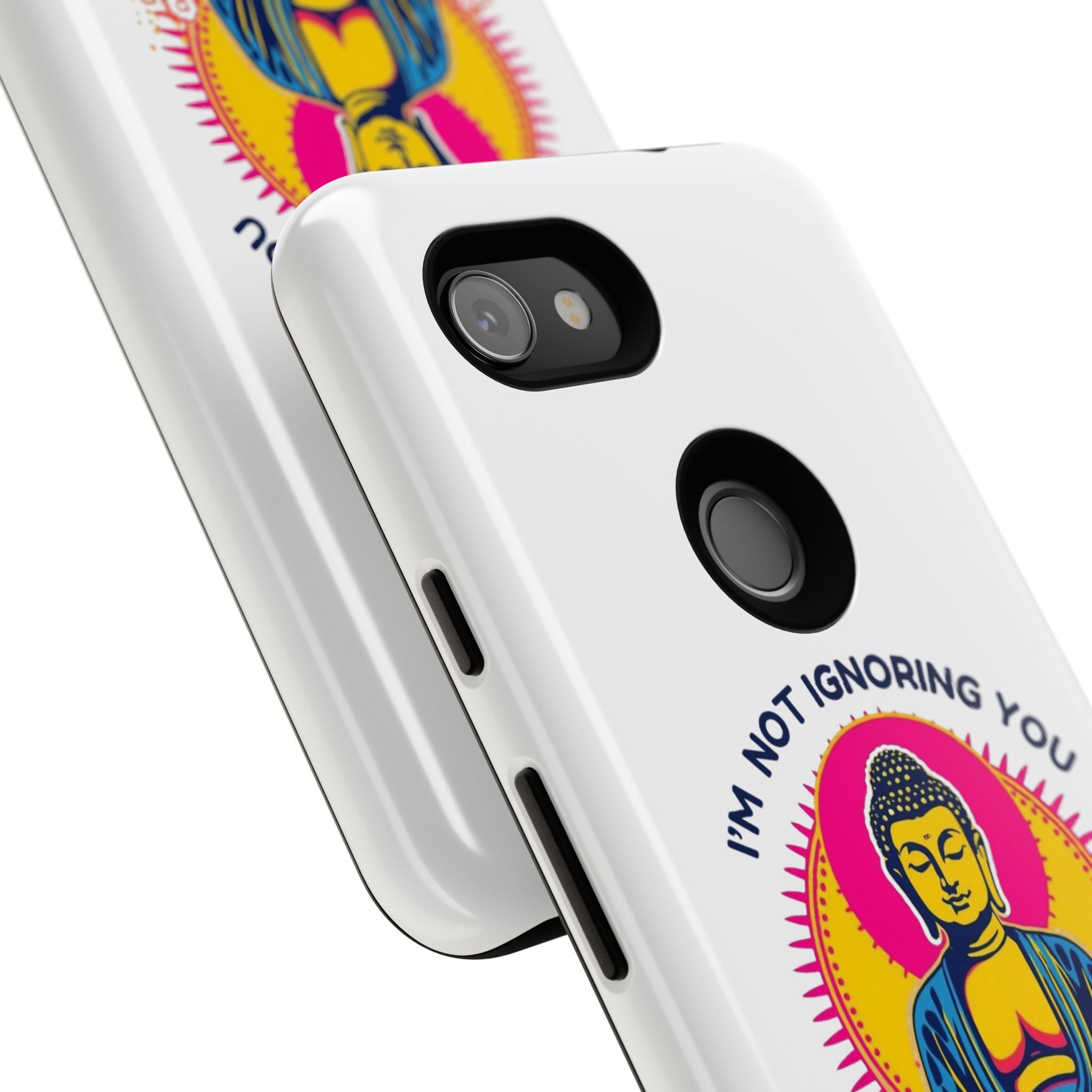 I'm not Ignoring You I'm Curating Peace, Tough Phone Case