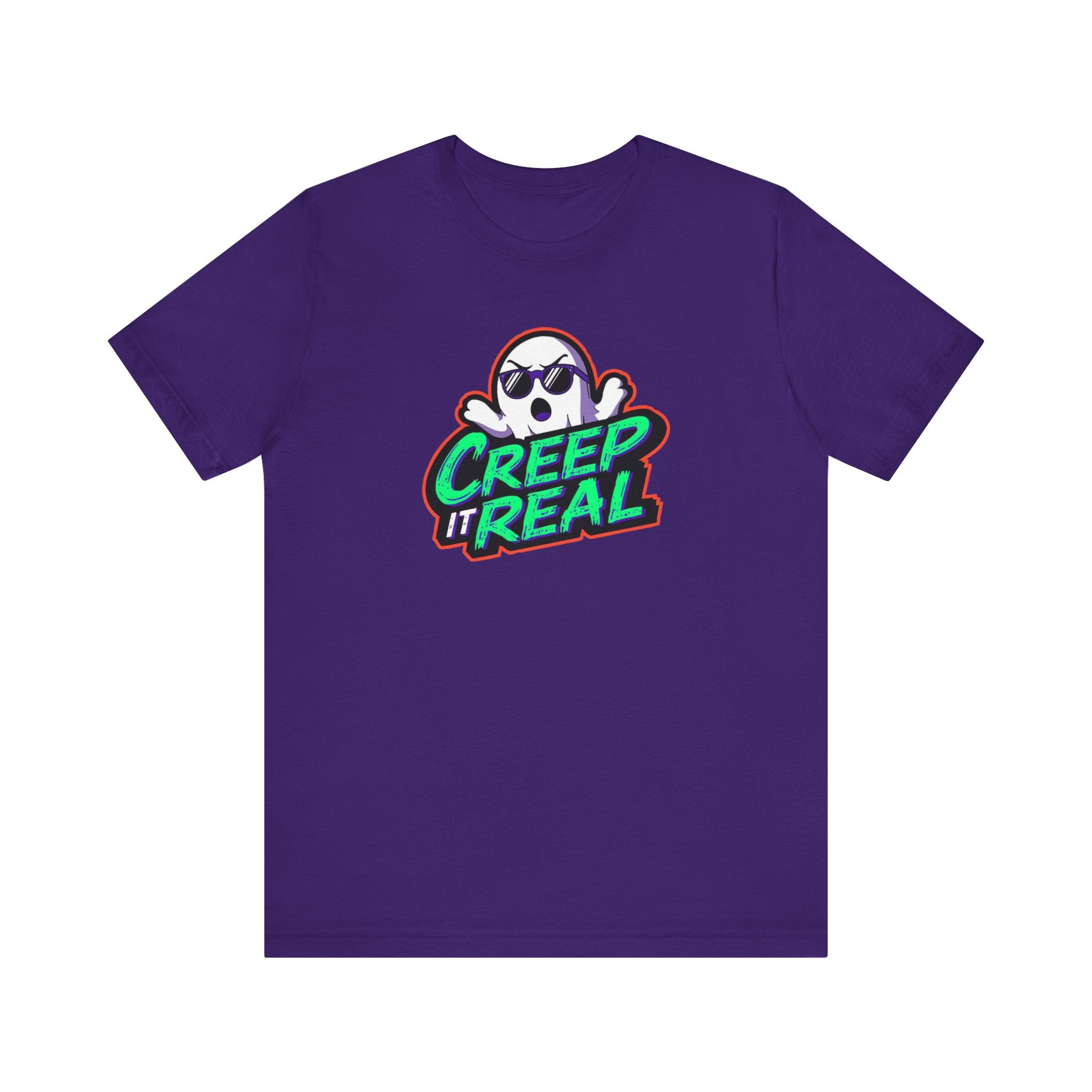 Creep it Real, Funny Halloween Tee, Unisex Jersey Short Sleeve Tee