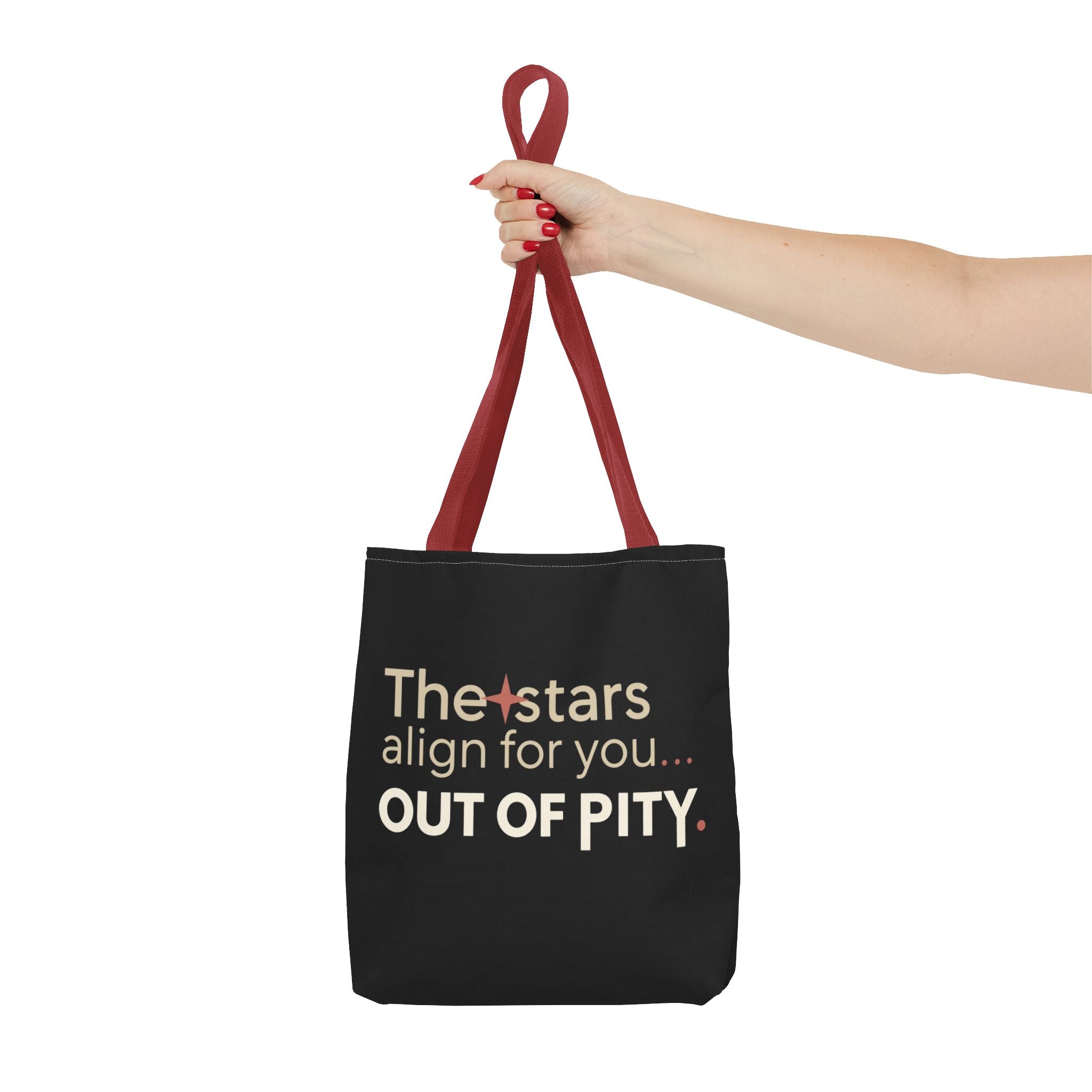 Whimsical Tote Bag, Motivational Quotes, Gift for Friends, Everyday Use, Astrology Lover Bag, Unique Fashion Accessory
