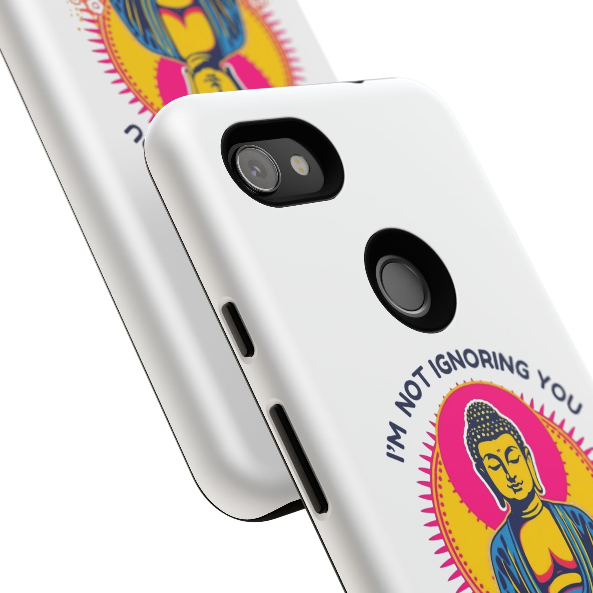 I'm not Ignoring You I'm Curating Peace, Tough Phone Case