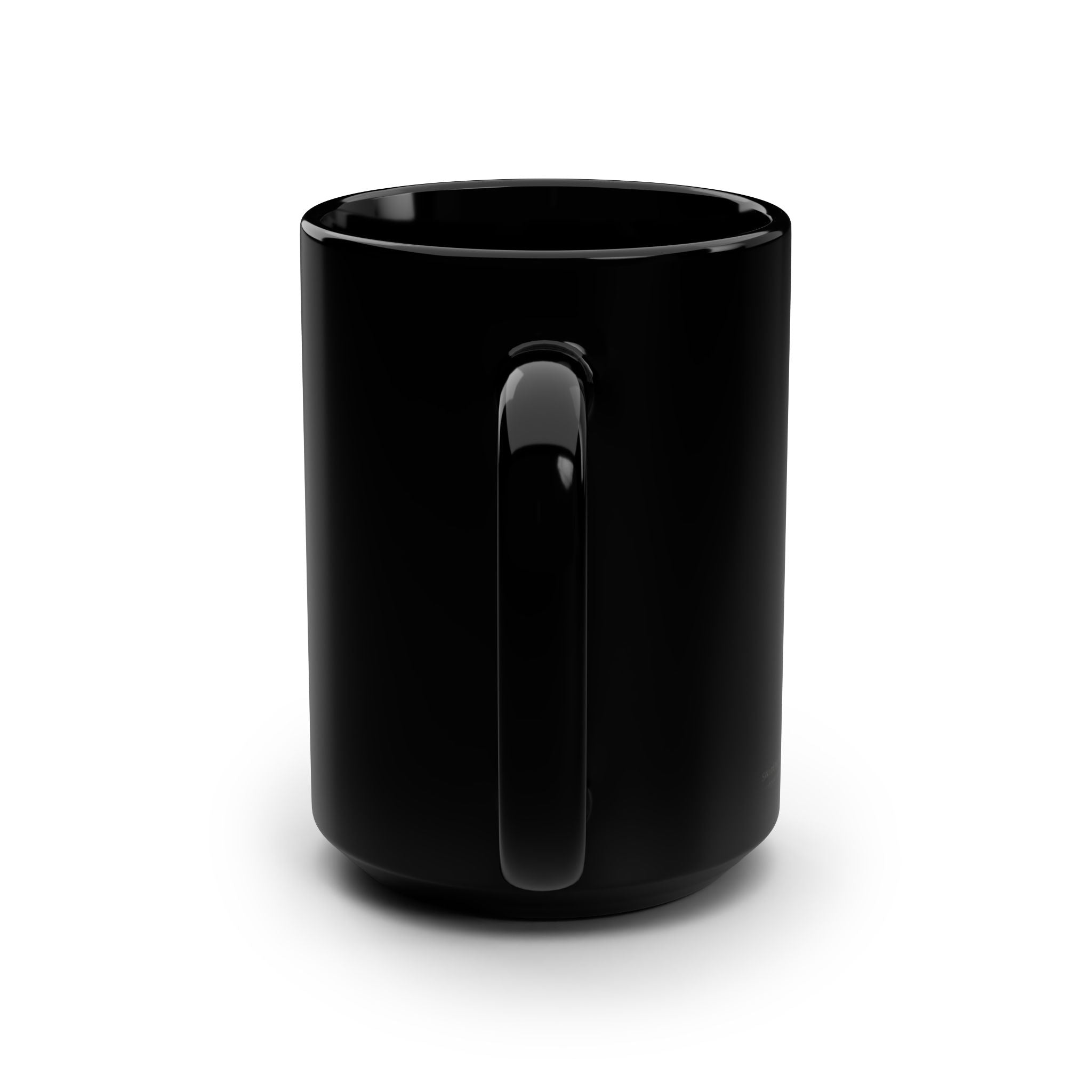 Inspirational Black Mug - Be Kind to Your Body, Motivational Gift, Wellness Coffee Cup, Self-Care Mug, Encouragement Drinkware