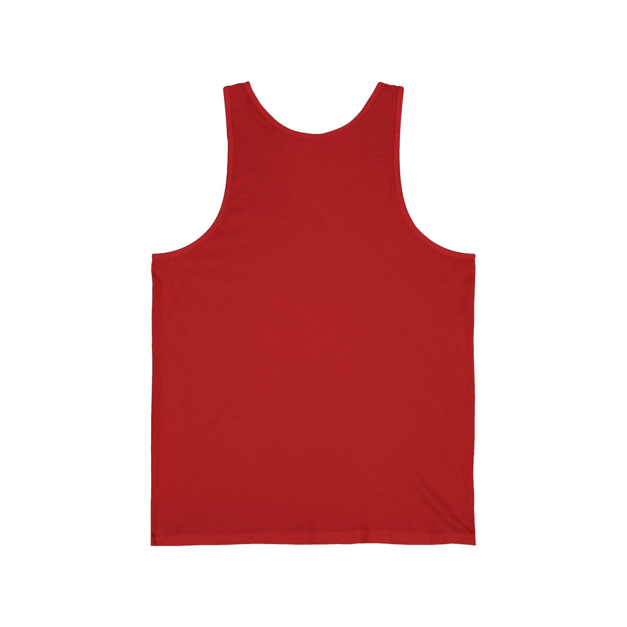 Funny Quote Unisex Jersey Tank, Casual Summer Top, Gift for Friends, Cool Graphic Shirt, Meme Apparel, Party Outfit