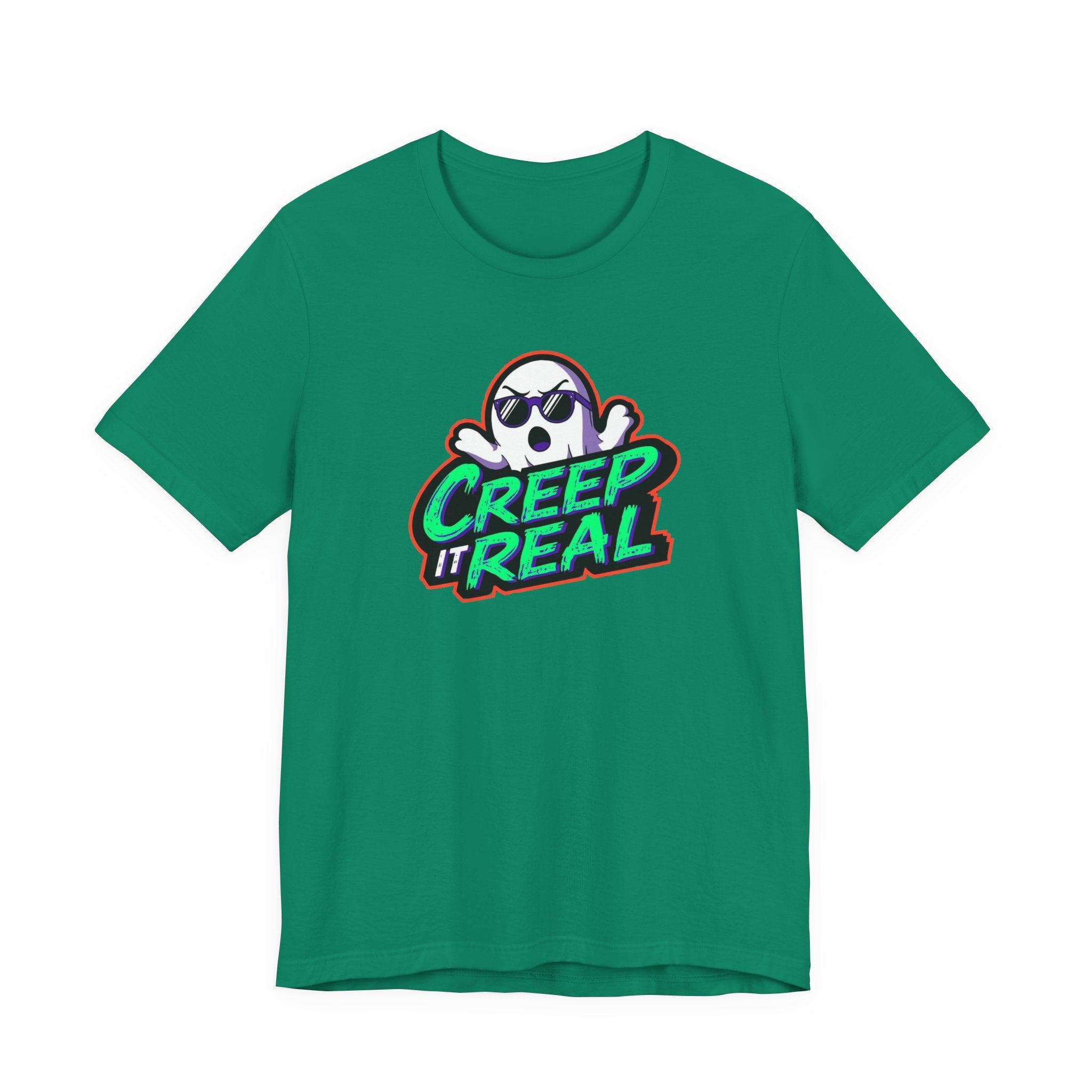 Creep it Real, Funny Halloween Tee, Unisex Jersey Short Sleeve Tee
