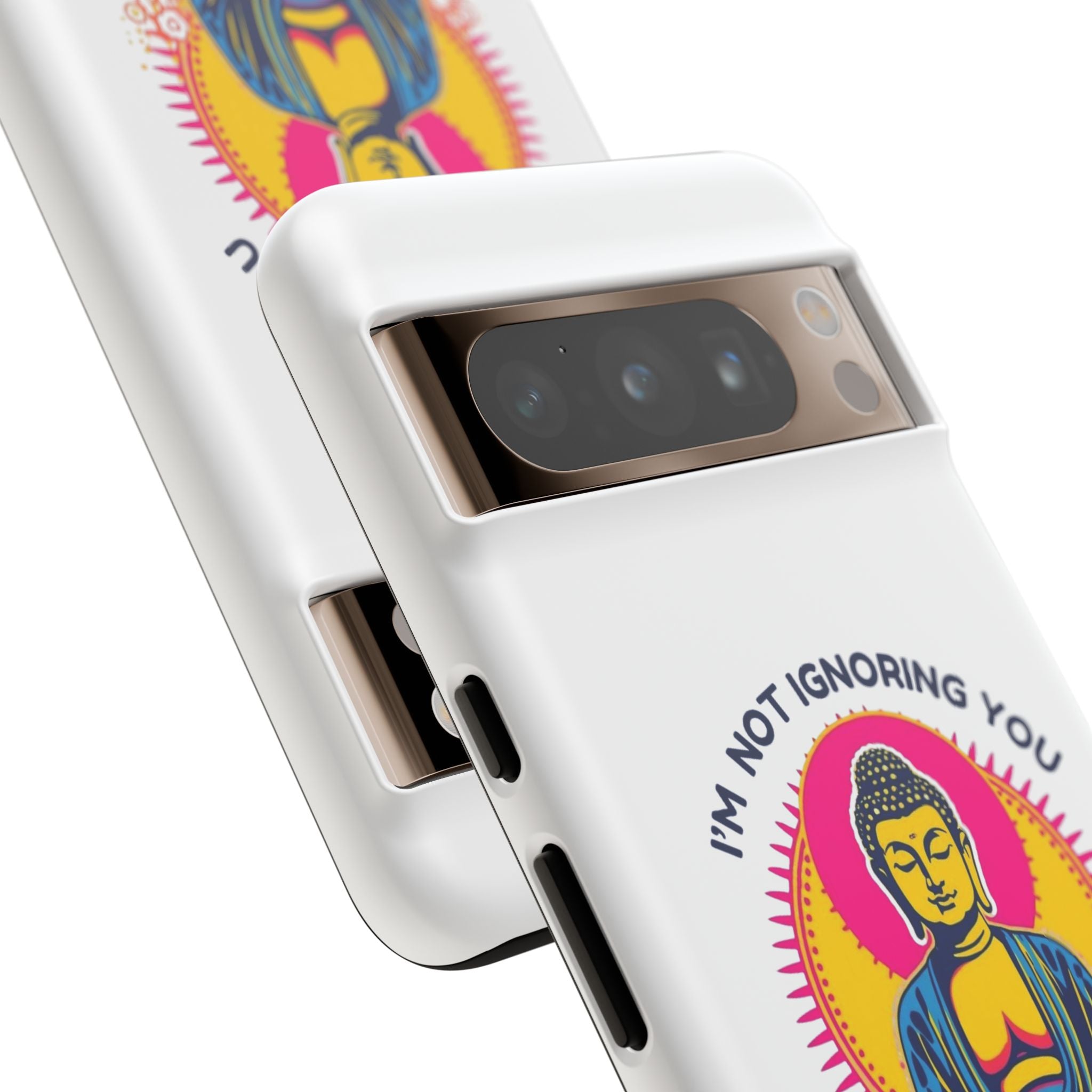 I'm not Ignoring You I'm Curating Peace, Tough Phone Case