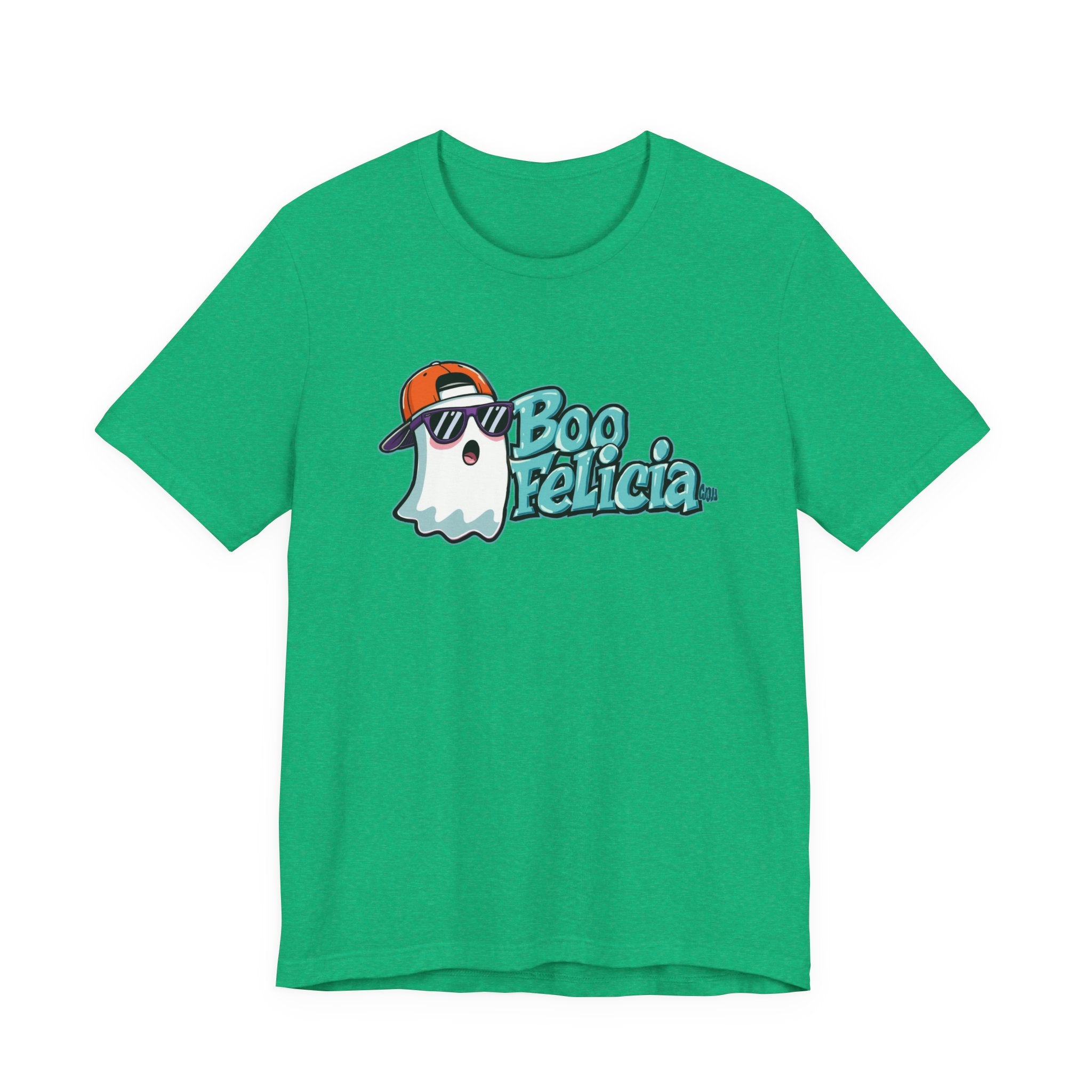 Boo Felicia Ghost Tee, Unisex Halloween Shirt, Fun Graphic Tee, Cute Spooky Top, Halloween Apparel, Fall Fashion