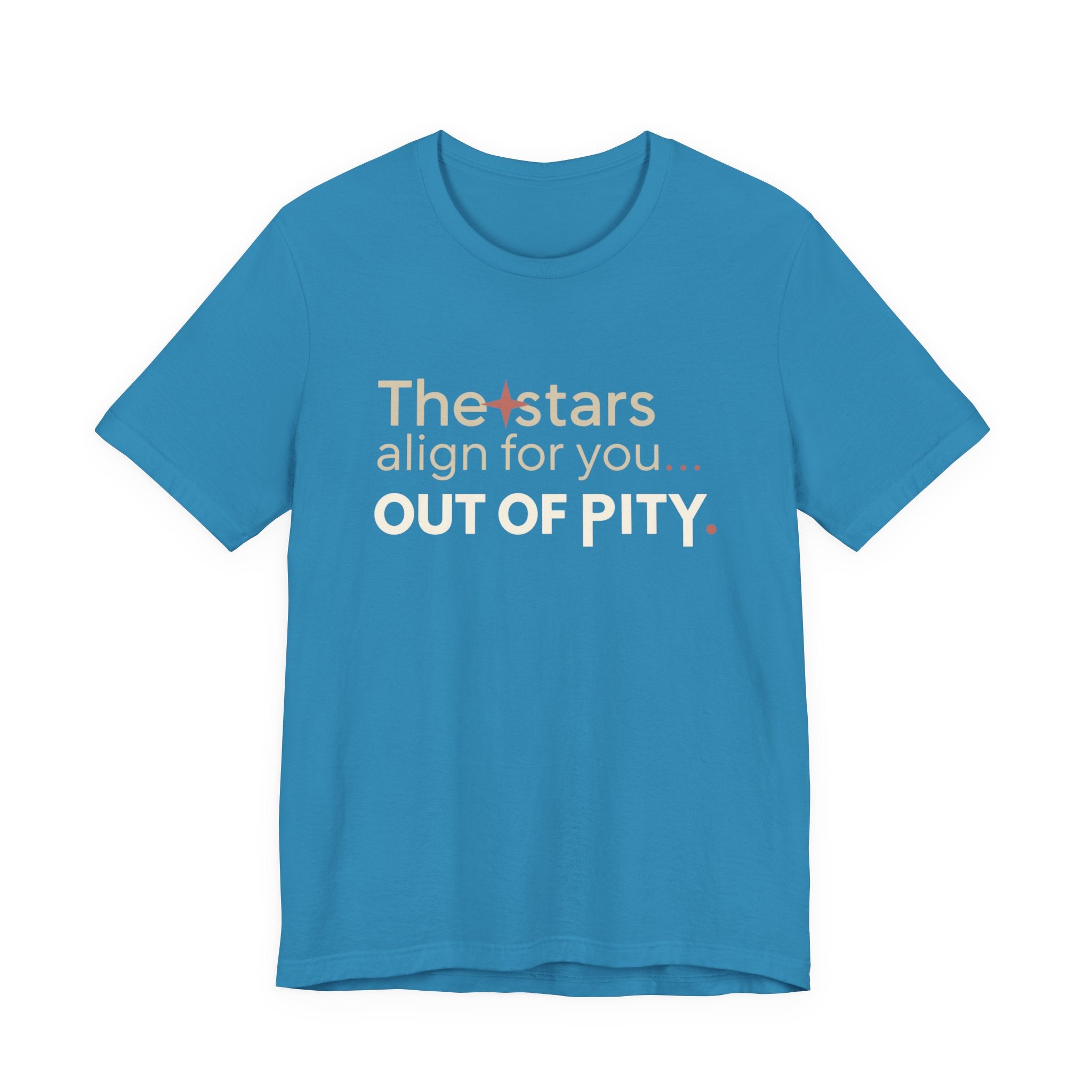 The Stars Align for You Unisex Tee - Motivational Short Sleeve Shirt, Birthday Gift, Astrology Apparel, Casual Wear, Unique Graphic Tee