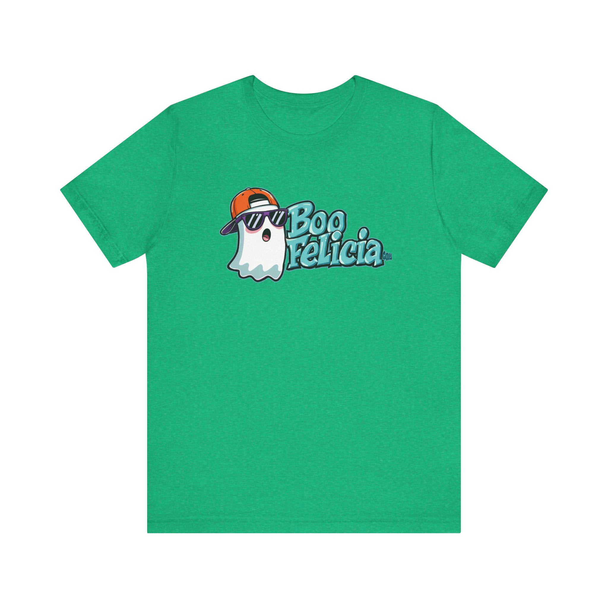 Boo Felicia Ghost Tee, Unisex Halloween Shirt, Fun Graphic Tee, Cute Spooky Top, Halloween Apparel, Fall Fashion