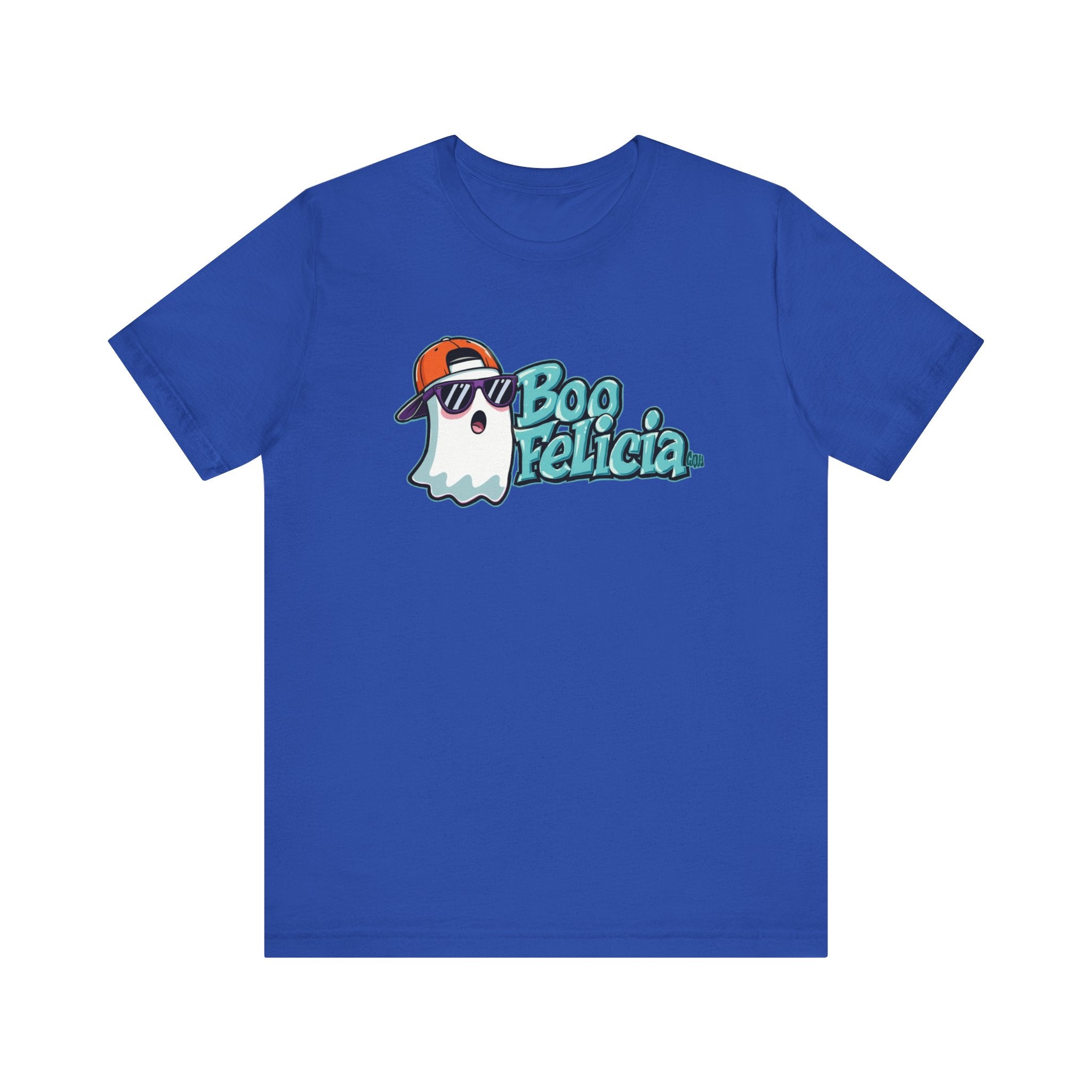 Boo Felicia Ghost Tee, Unisex Halloween Shirt, Fun Graphic Tee, Cute Spooky Top, Halloween Apparel, Fall Fashion